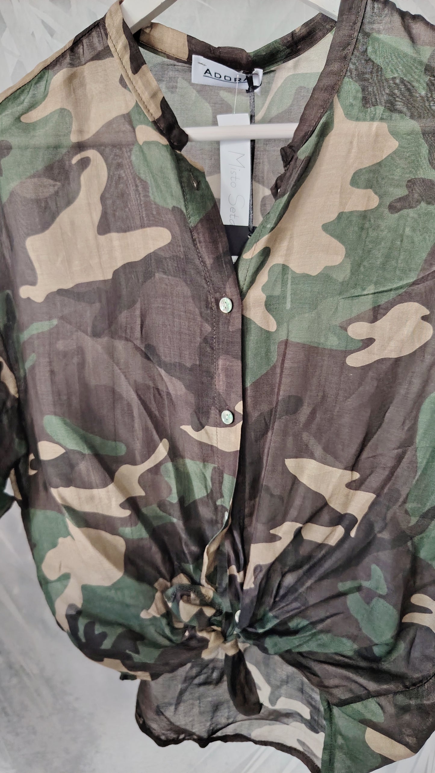 Camicia camouflage