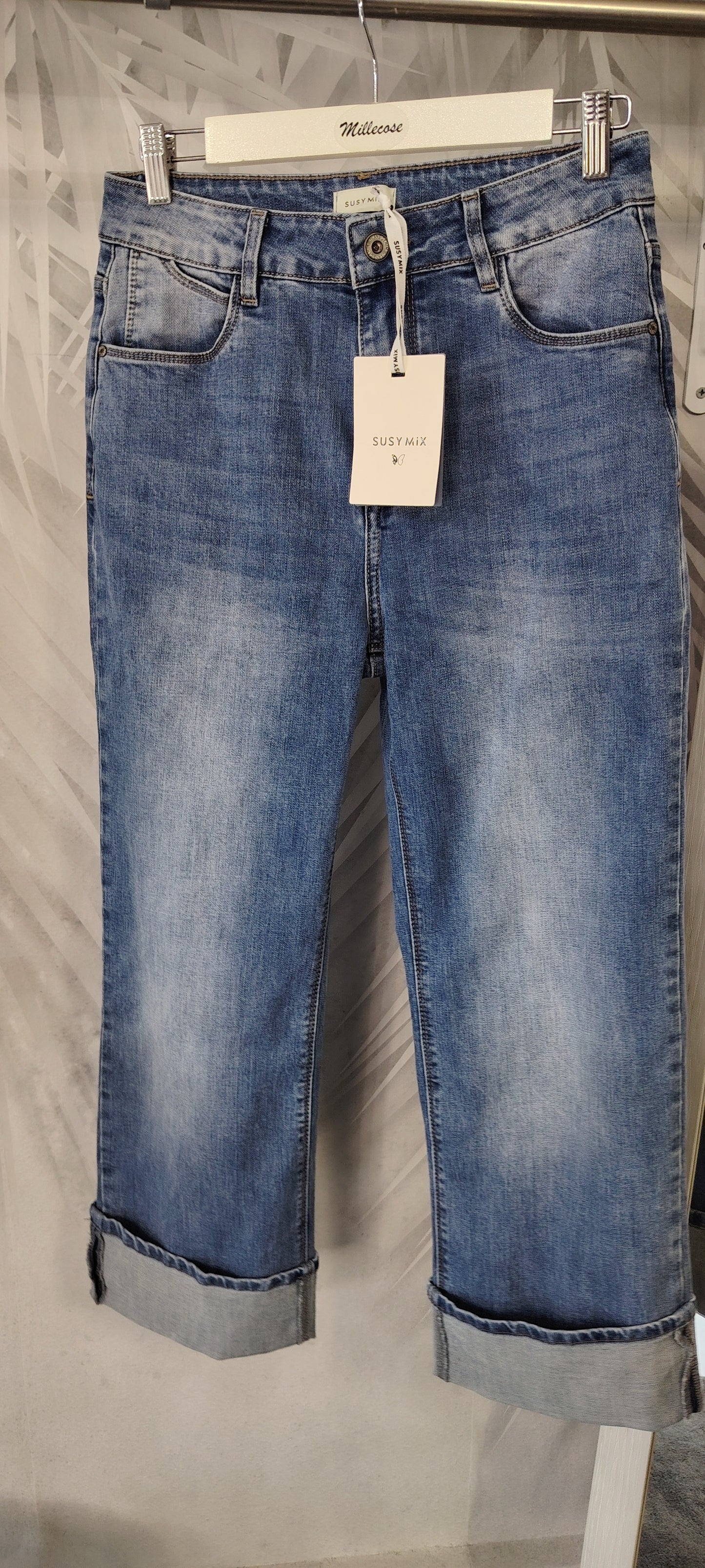Jeans orlo alto