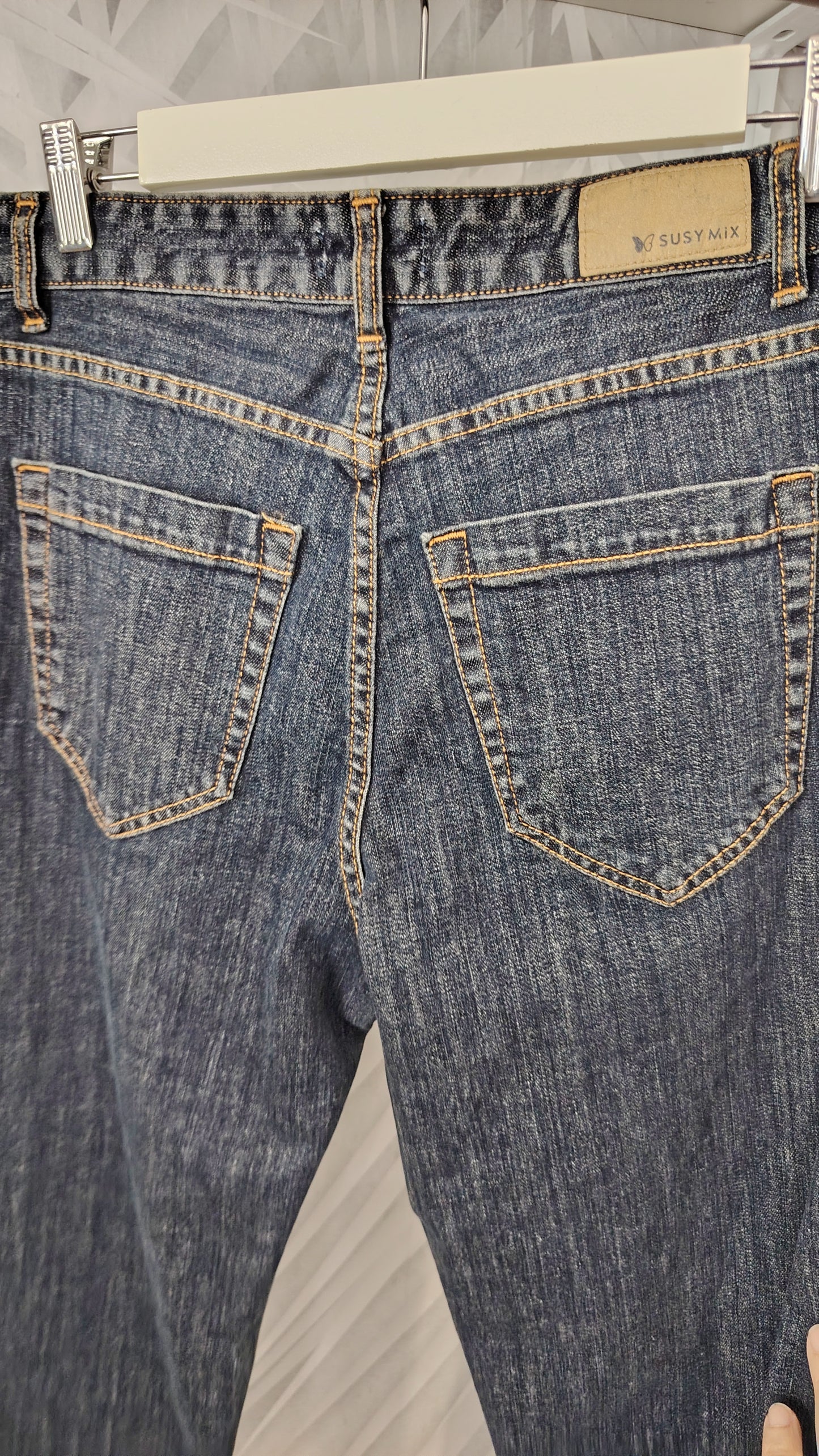Jeans boyfriend blu scuro