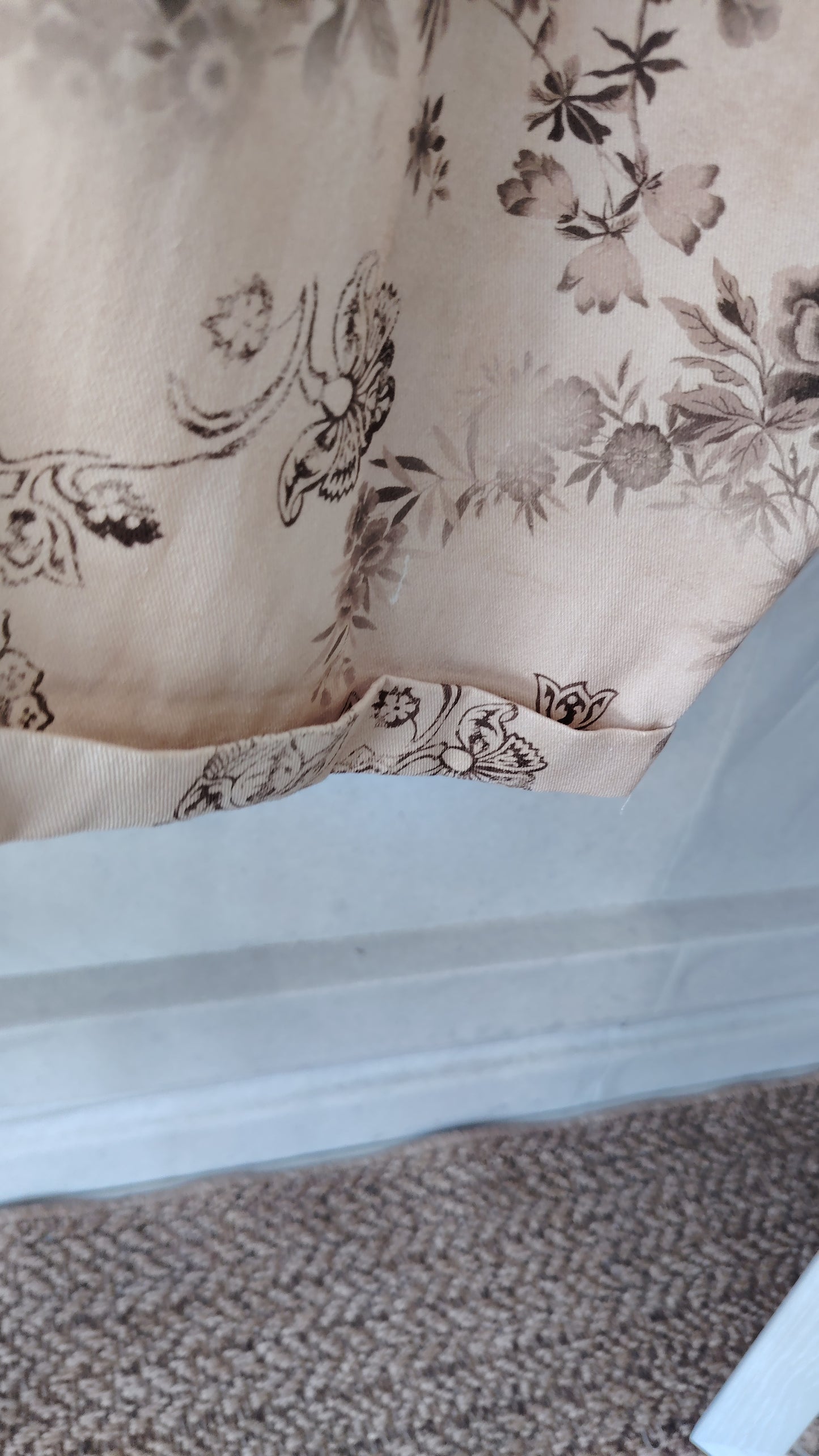 Pantalone fantasia floreale