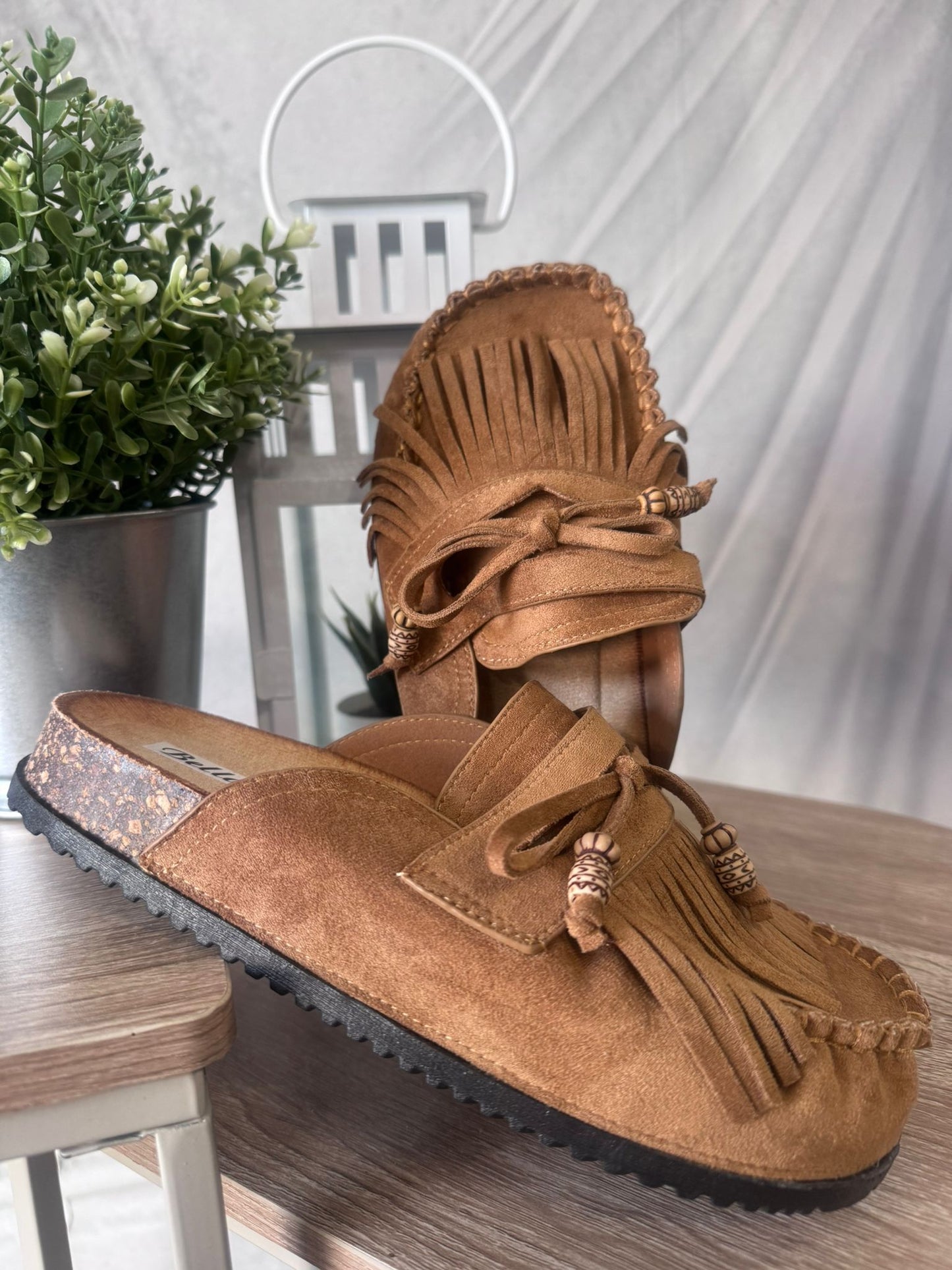 Slippers frangine