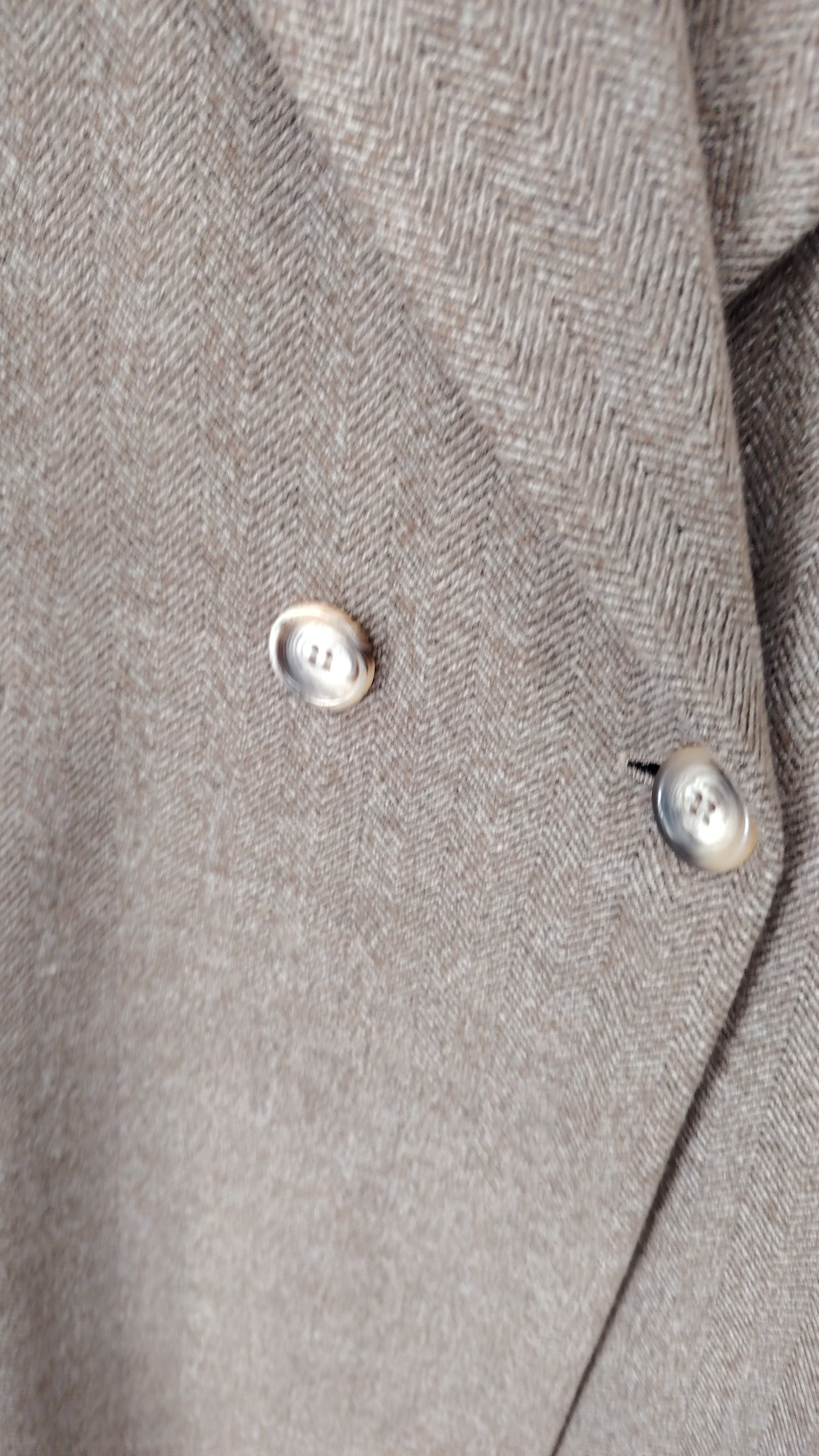 Cappotto bicolor