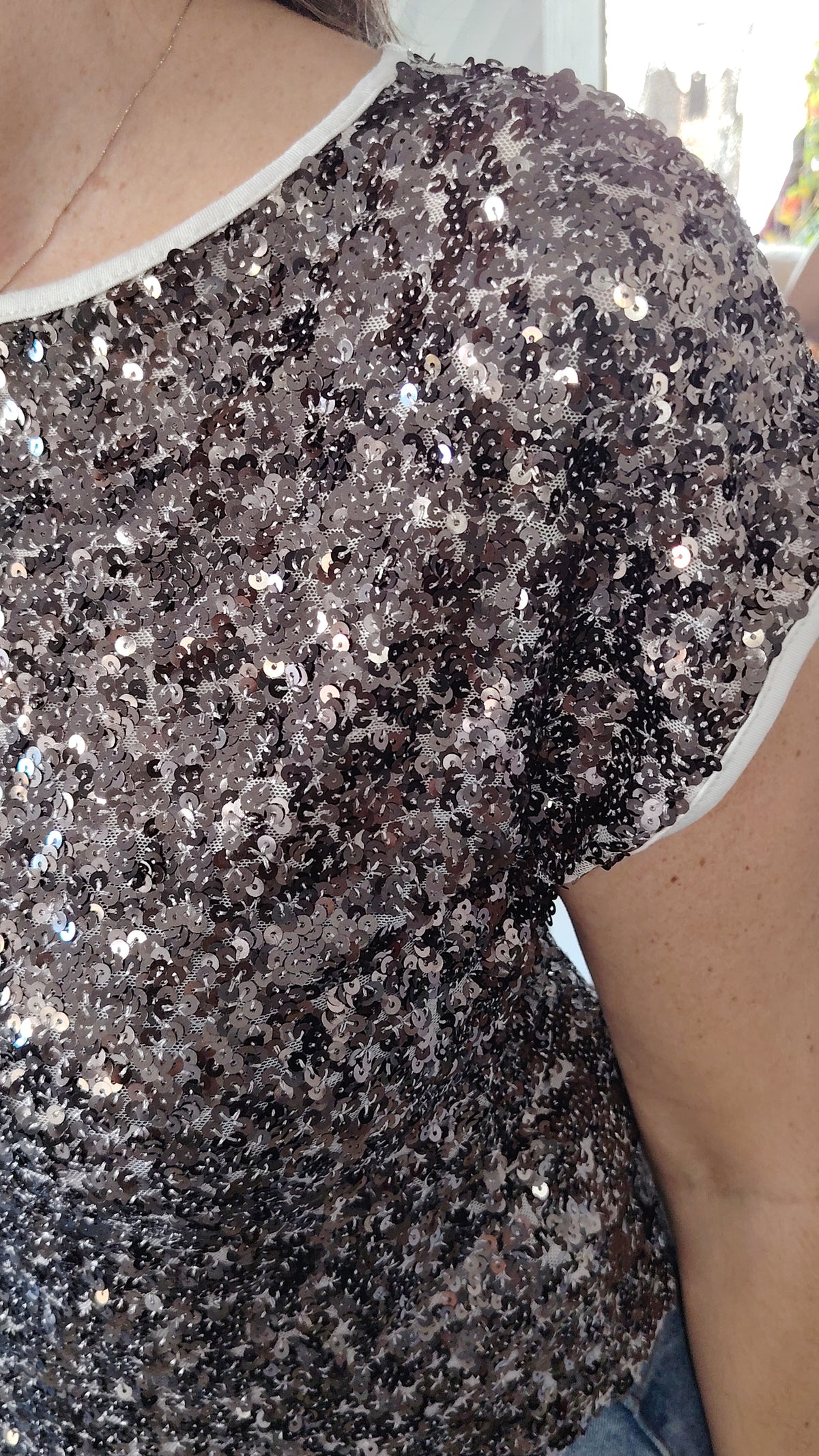 Maglia paillettes