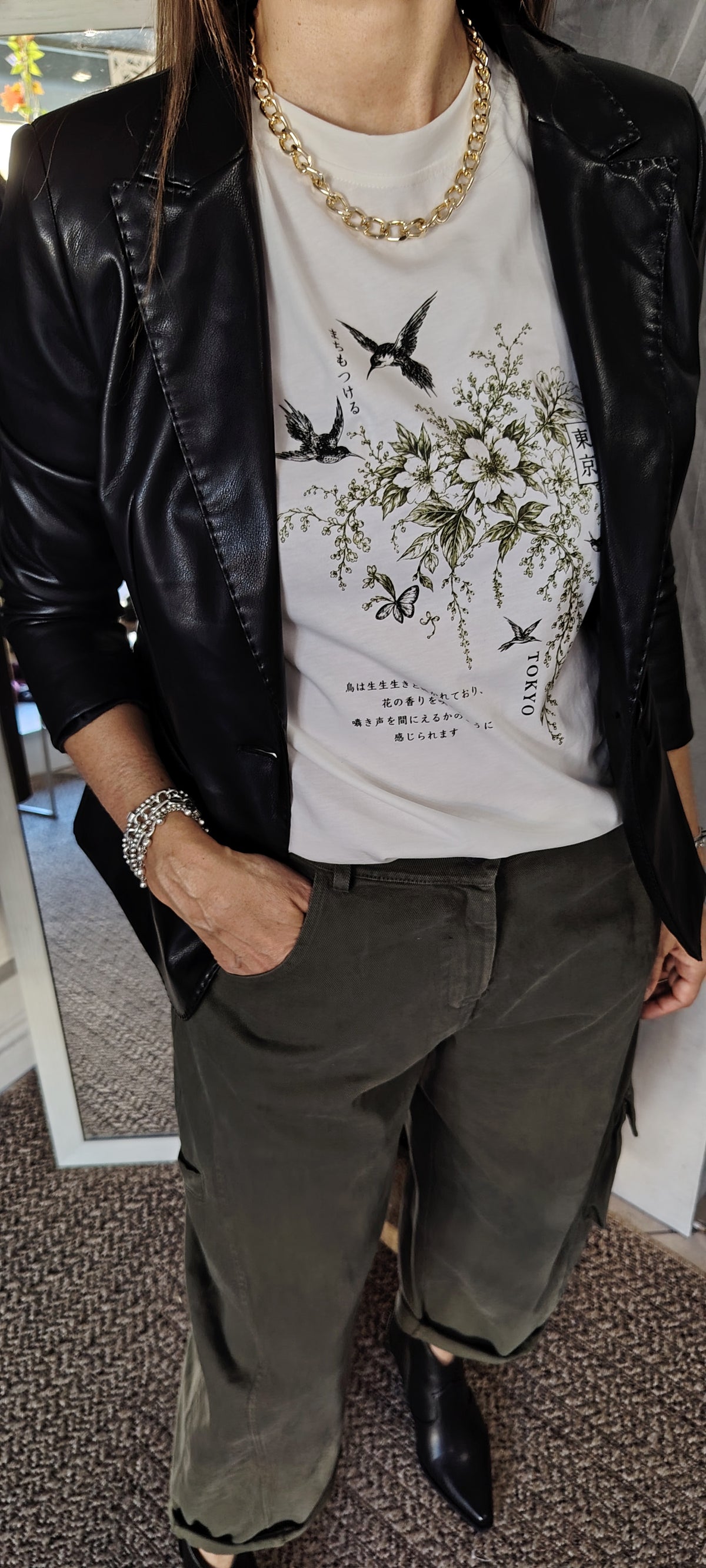 T-shirt stampa Japan