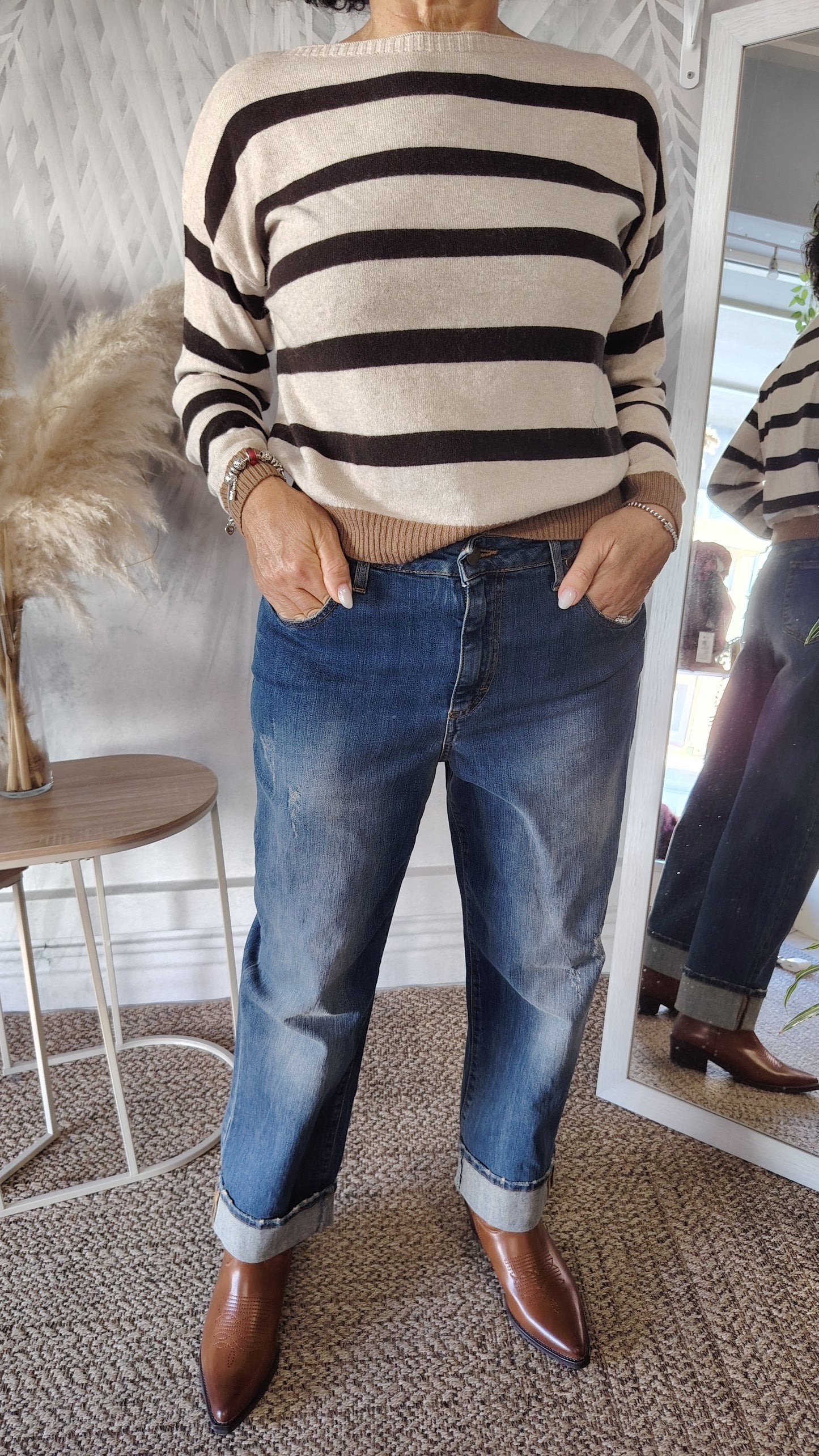 Maglione righe