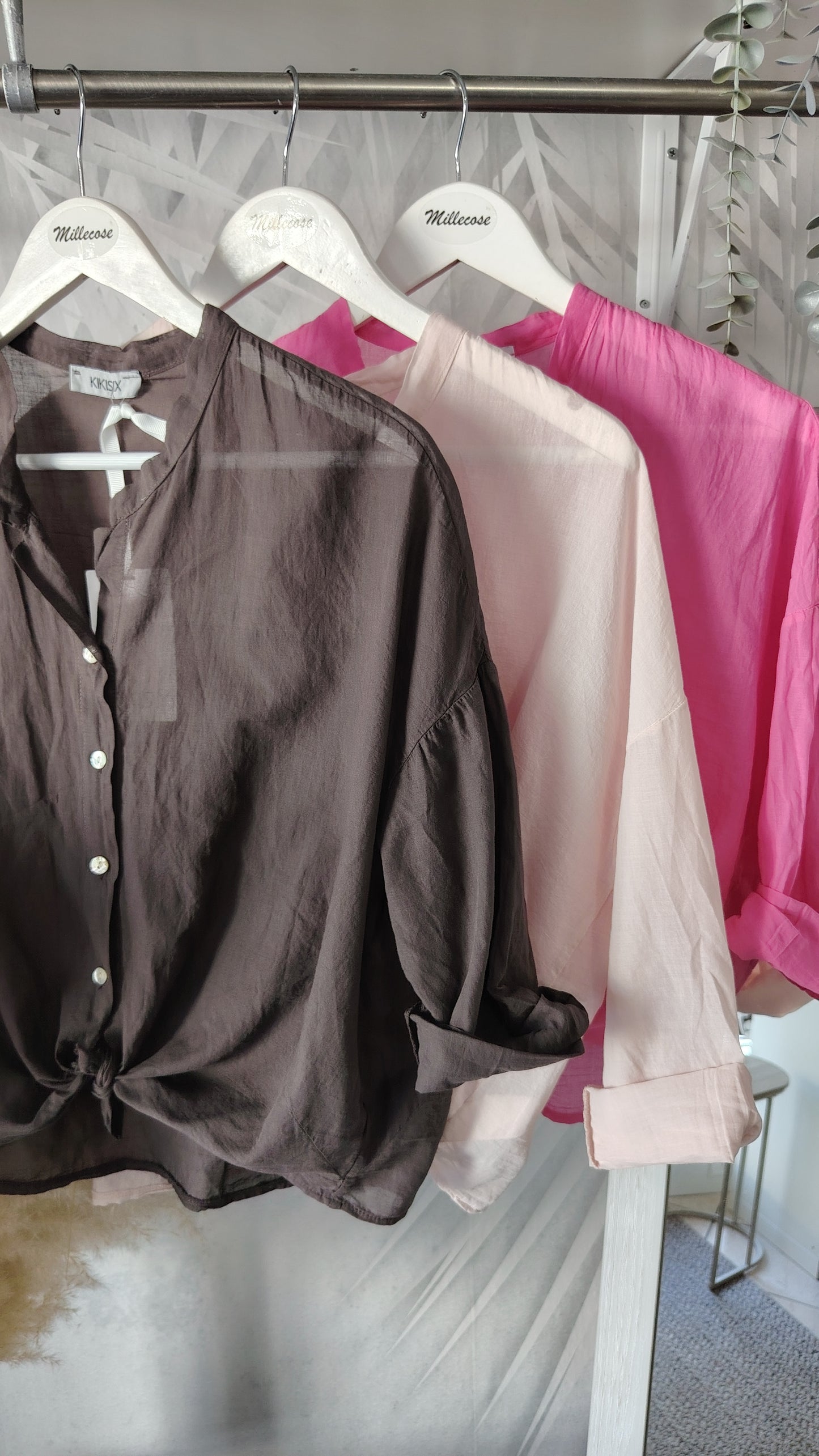 Camicia in mussola di cotone
