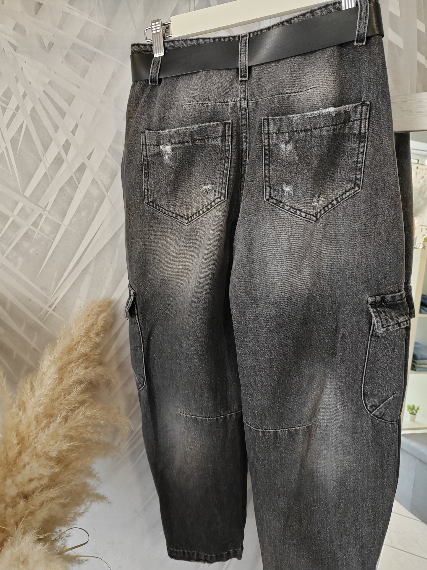 Jeans tasconato modello ovetto