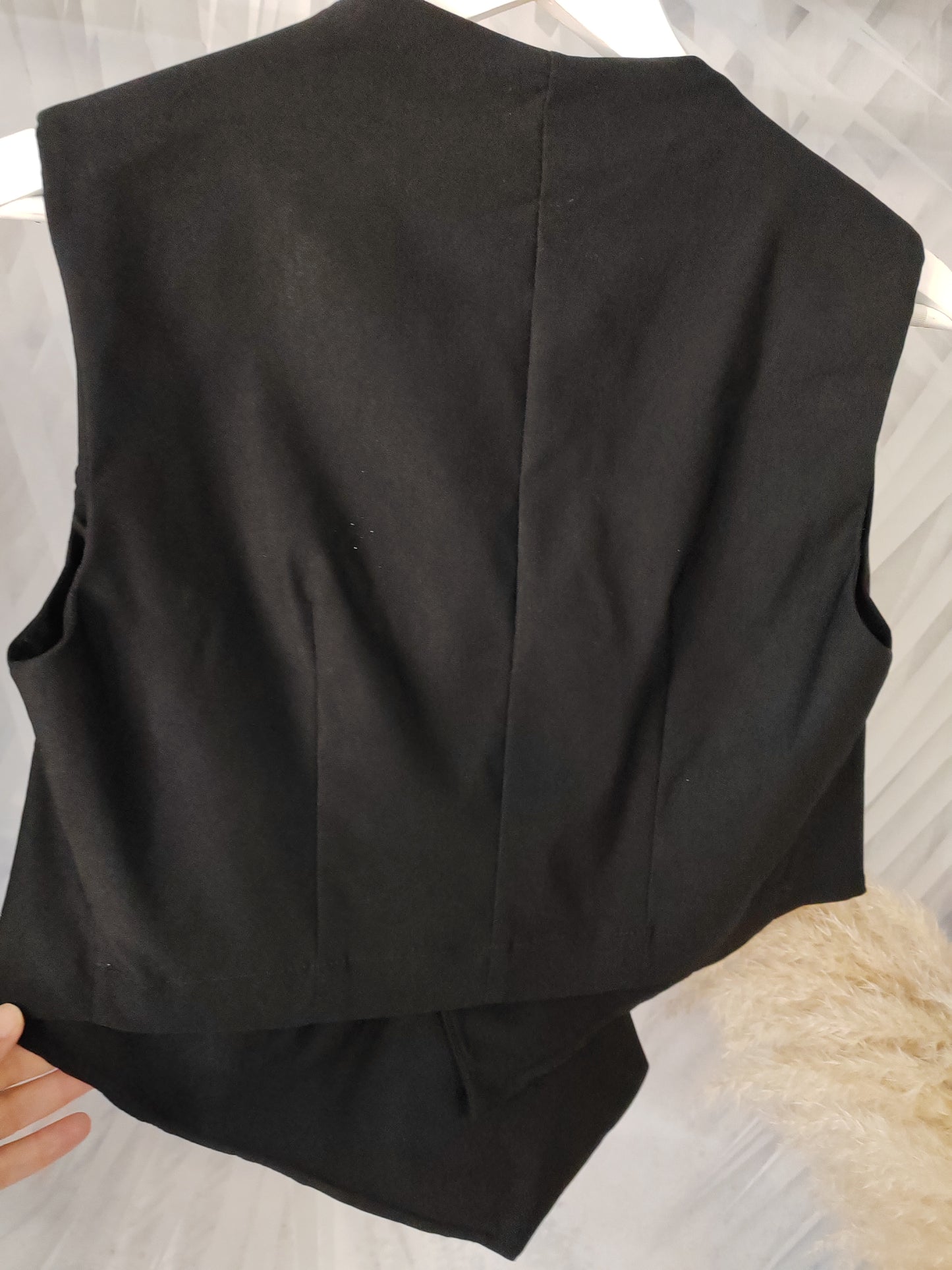 Gilet asimmetrico