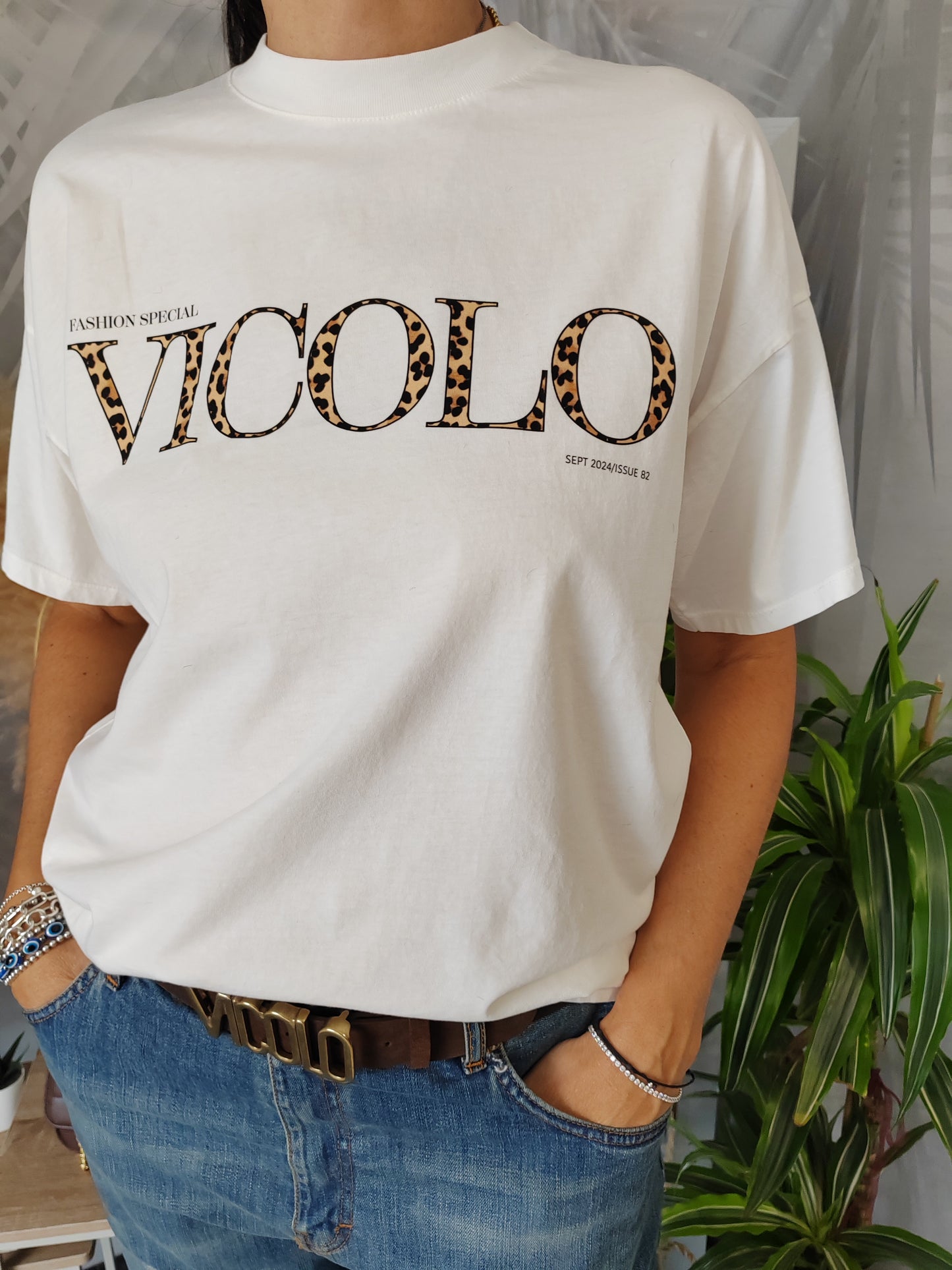 T-shirt Vicolo over