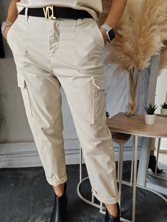 Pantalone cargo mano pesca