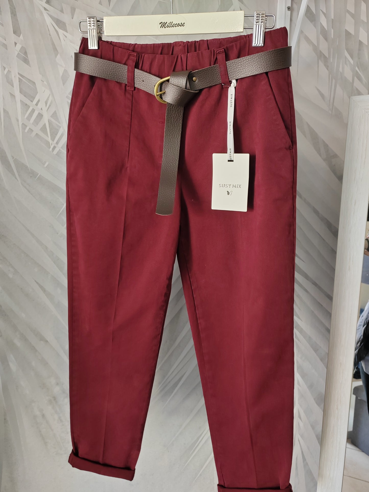 Pantaloni mano pesca elasticato