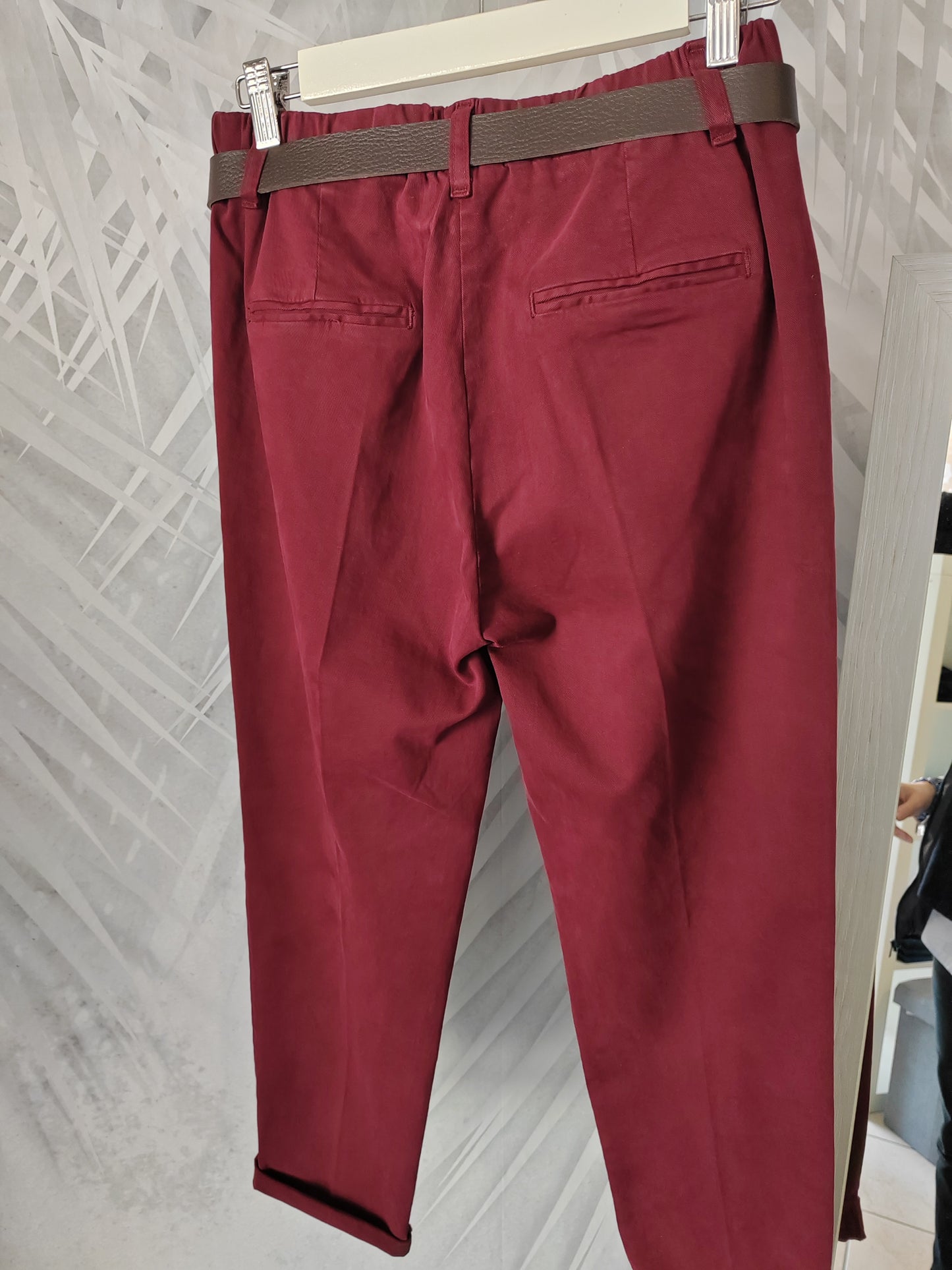 Pantaloni mano pesca elasticato