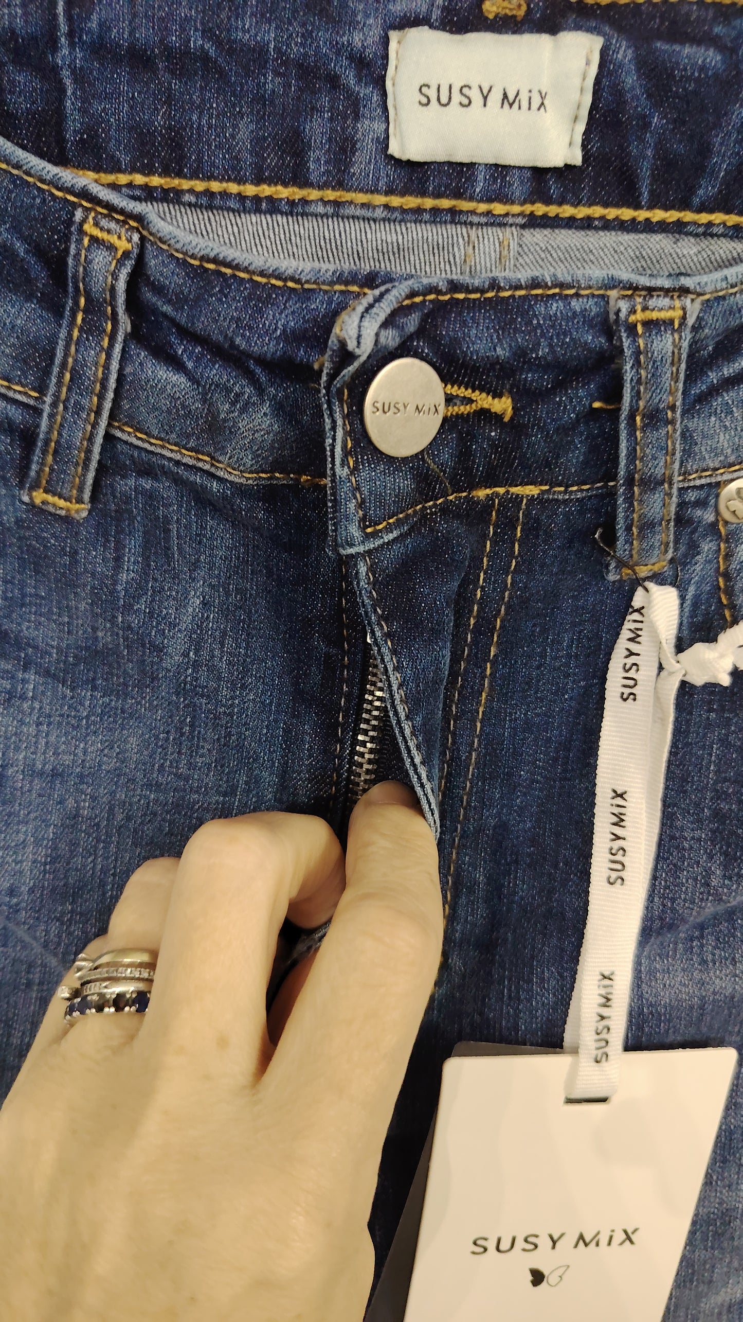 Jeans straight leg ERIKA