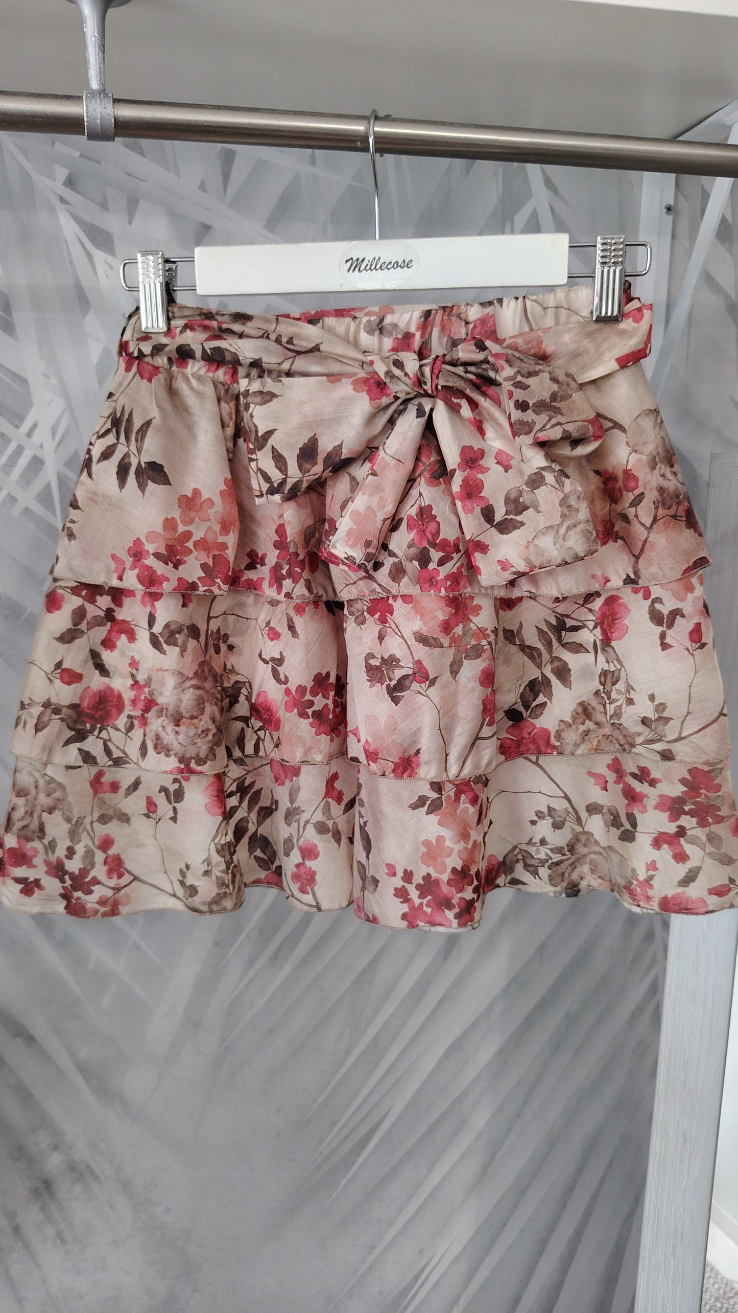 Gonna balze fiori