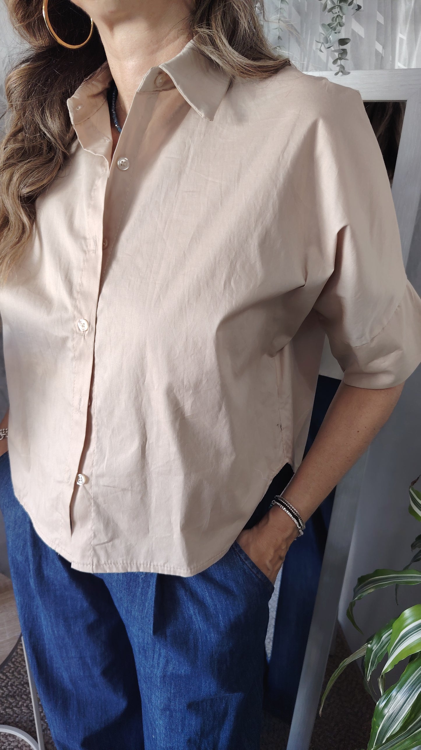 Camicia manica 3/4