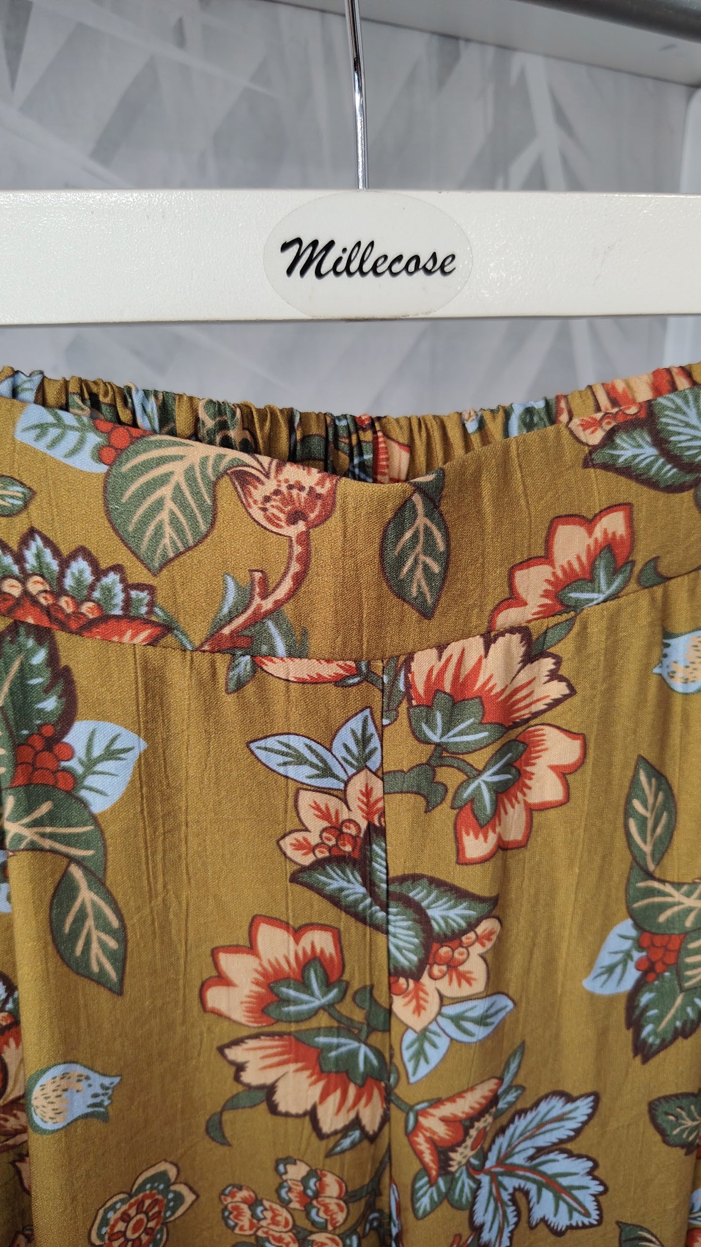 Pantalone palazzo misto viscosa