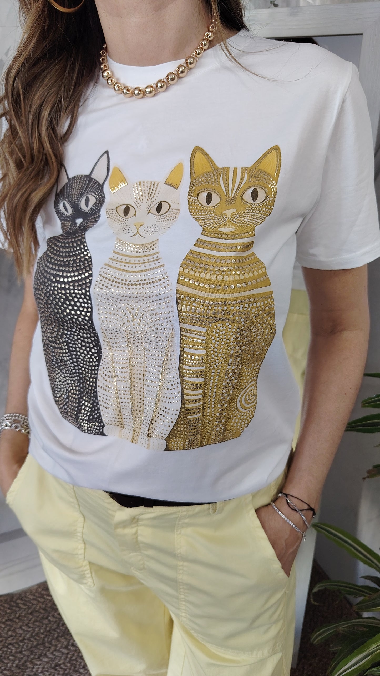 T-shirt gattini