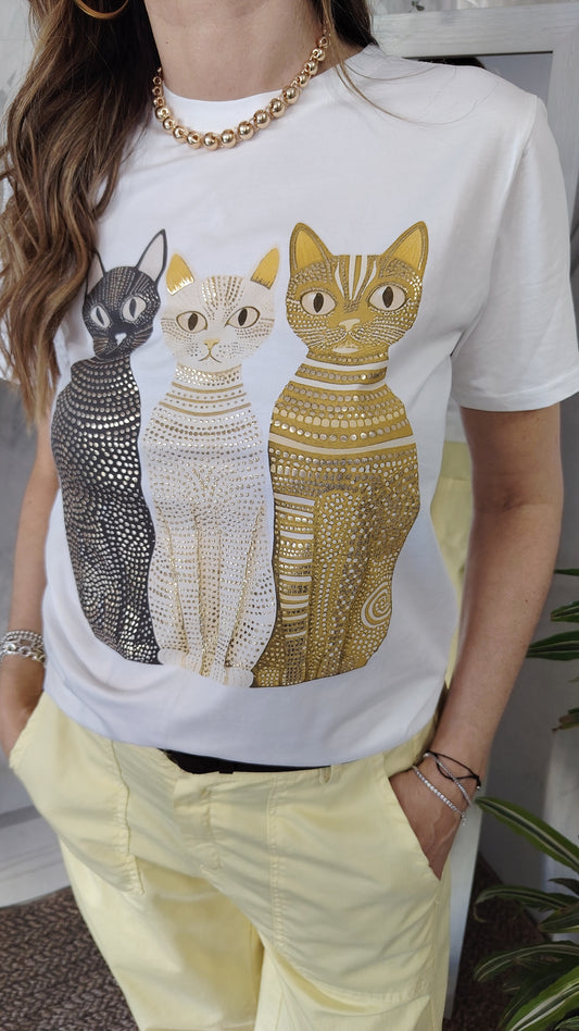 T-shirt gattini