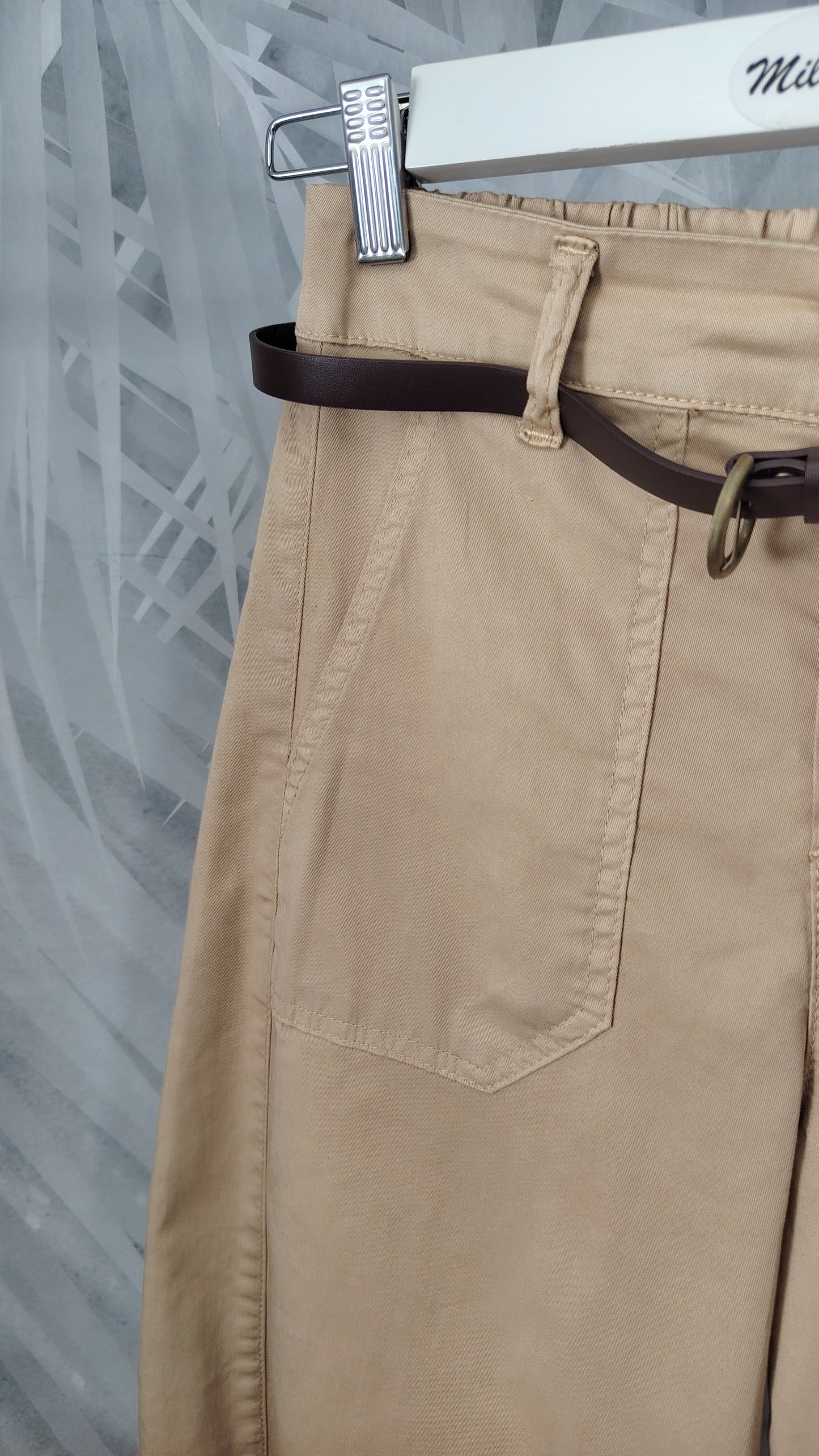 Pantalone baggy in cotone leggero