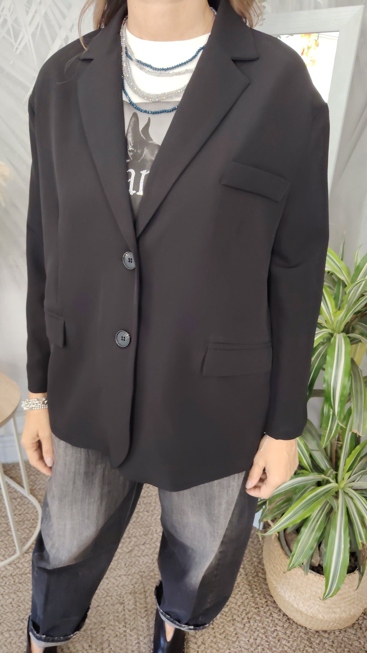Blazer over