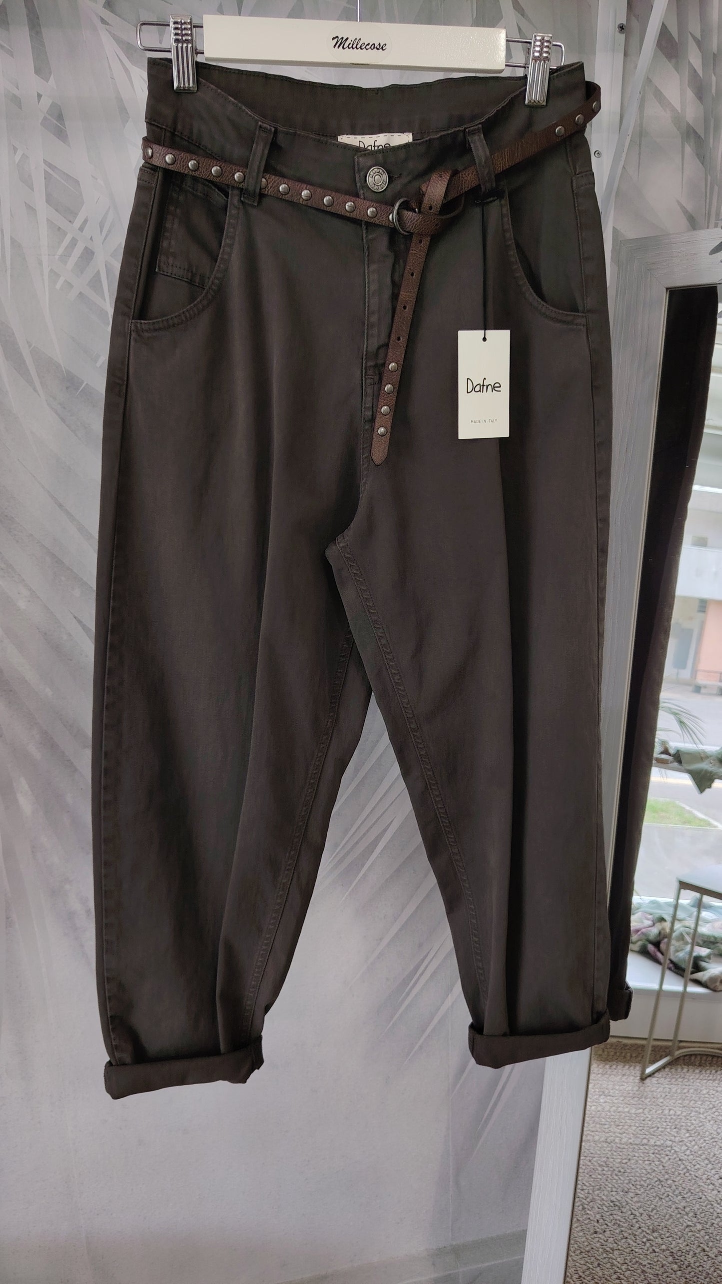 Pantalone baloon cotone