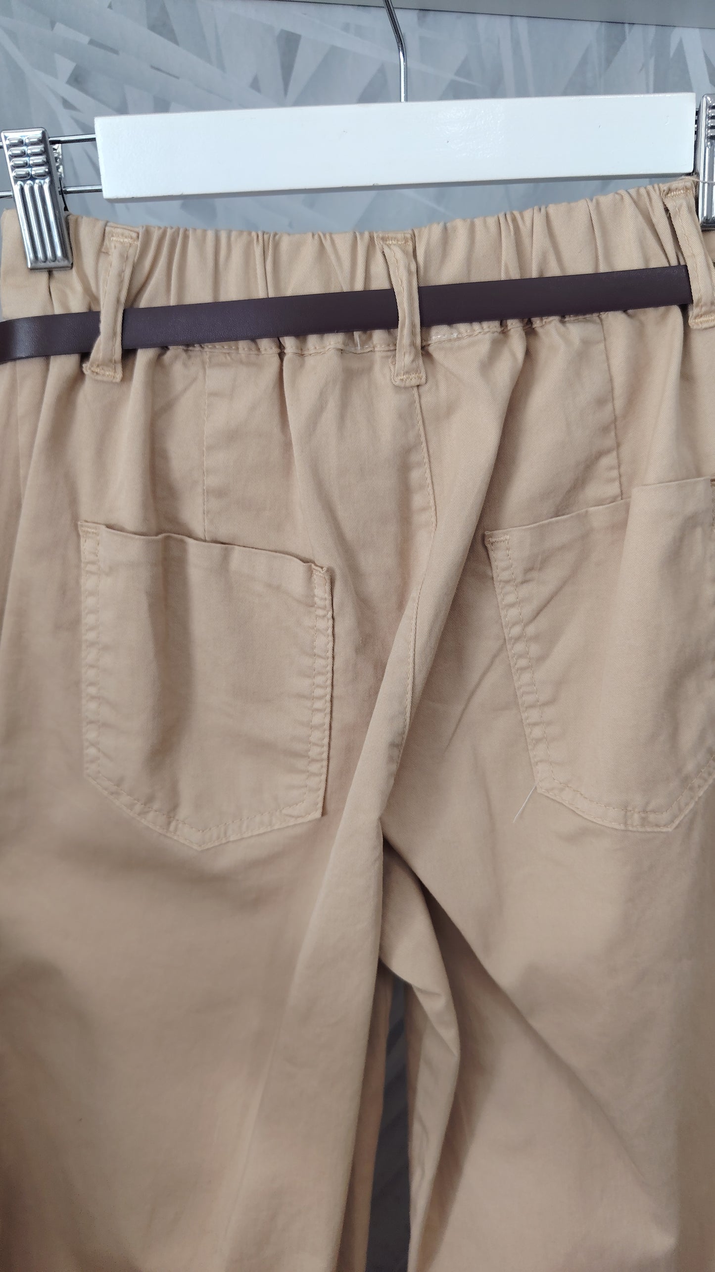 Pantalone baggy in cotone leggero