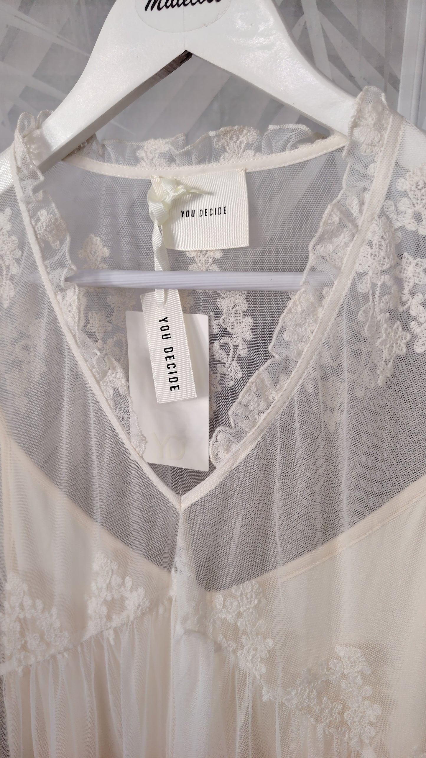 Blusa pizzo