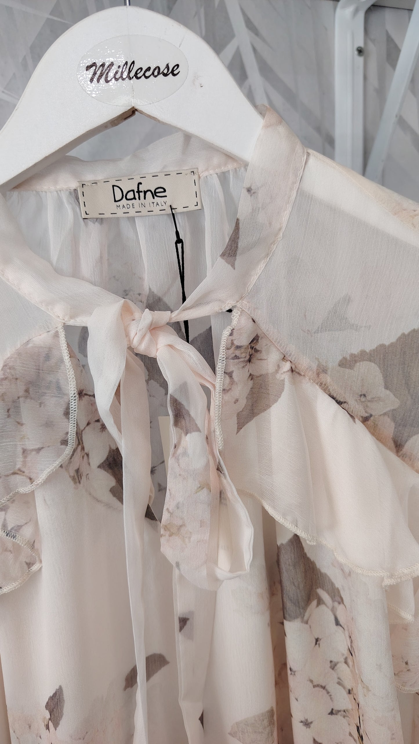 Camicia in voile fantasia