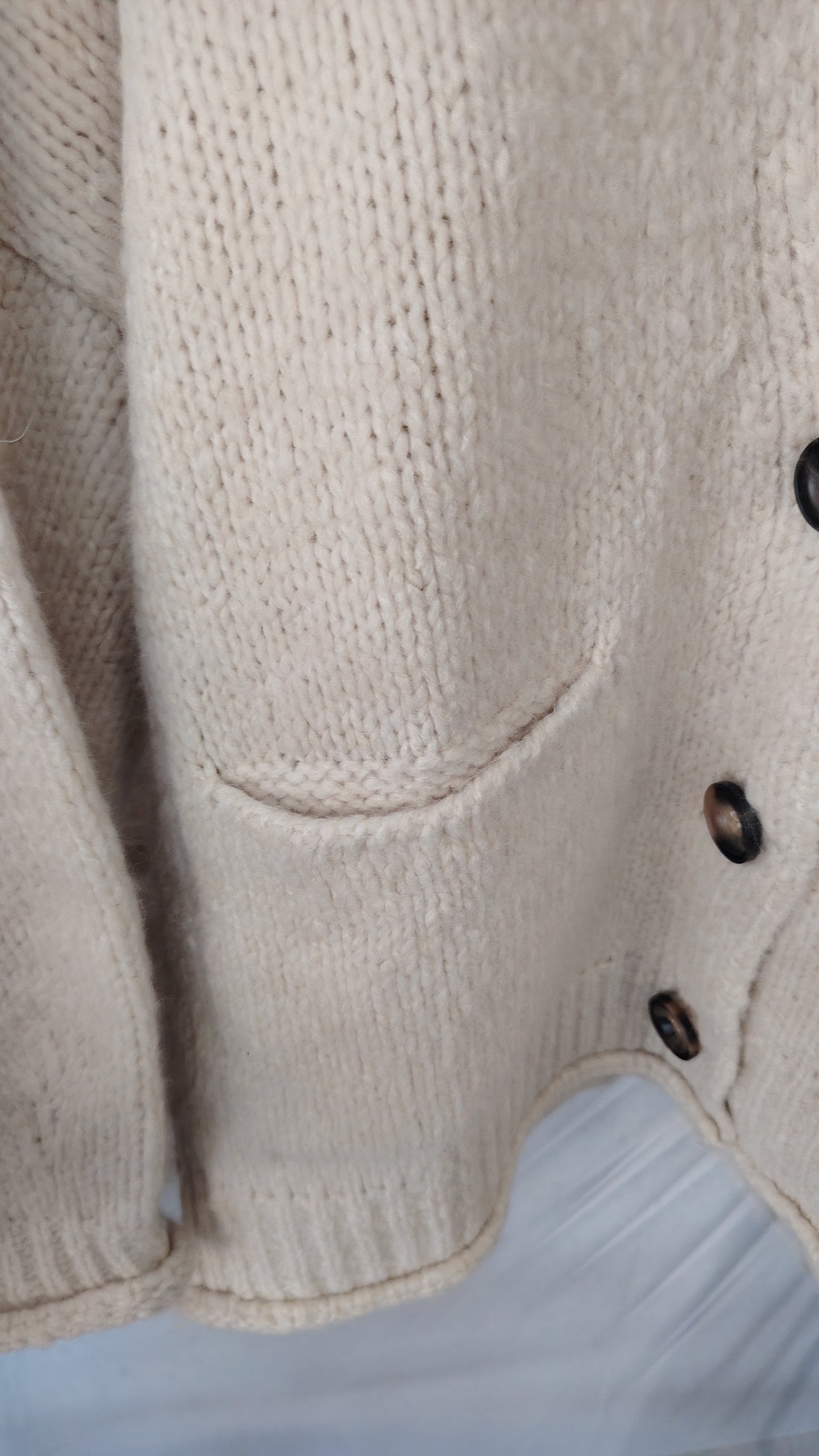 Cardigan lana alpaca