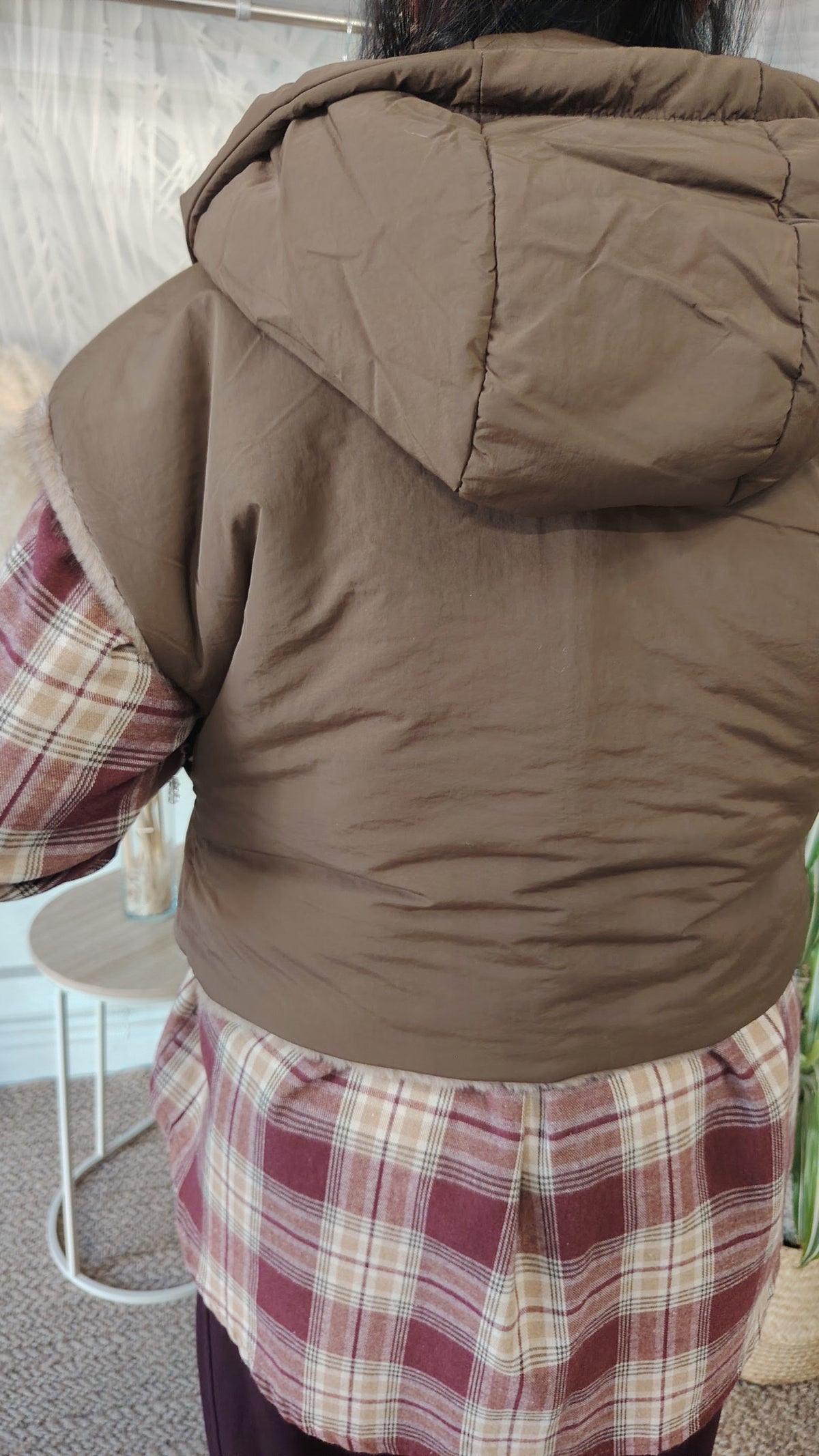 Gilet ecofur double face