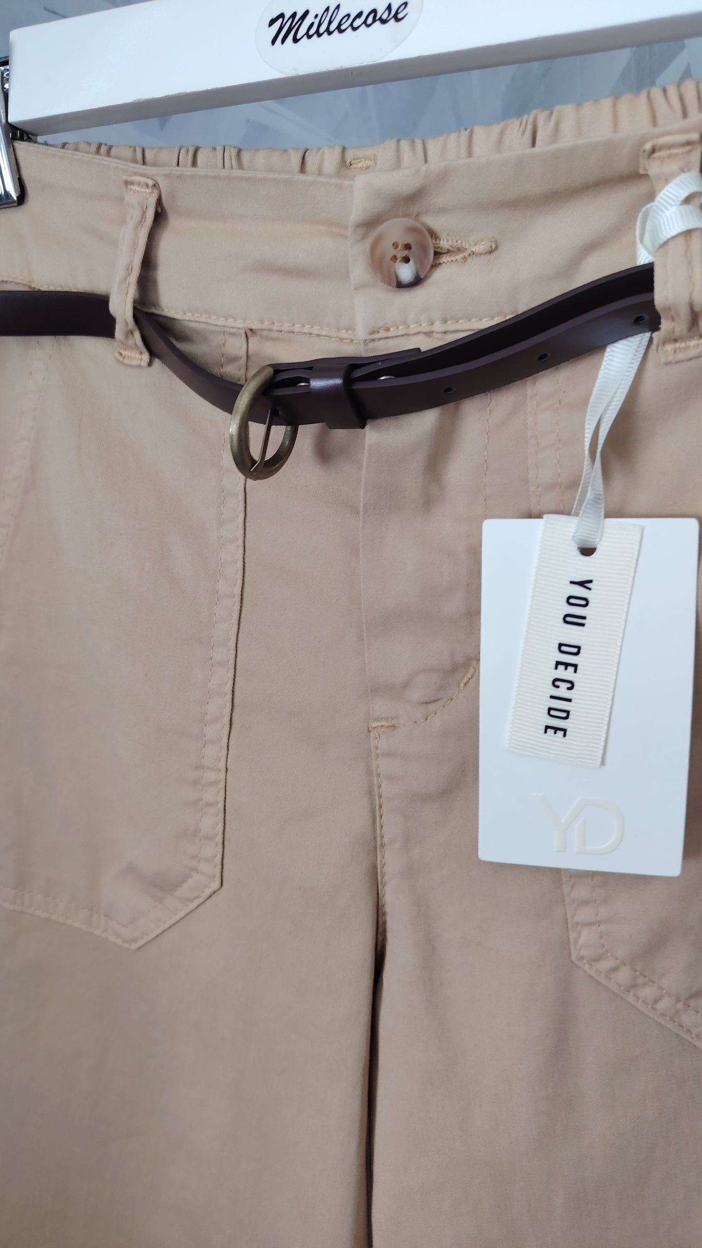 Pantalone baggy in cotone leggero