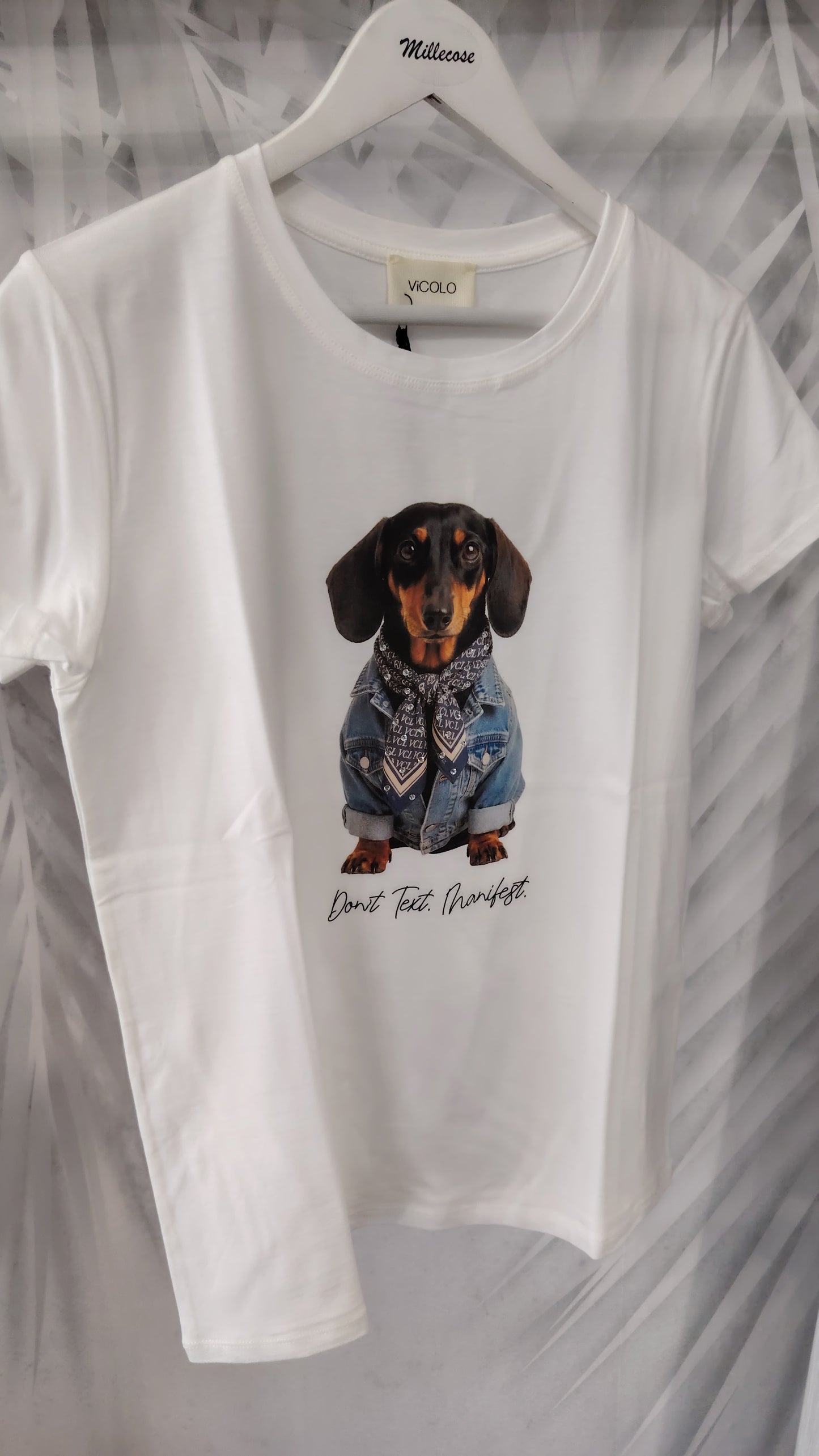 T-shirt Vicolo bassotto camicia