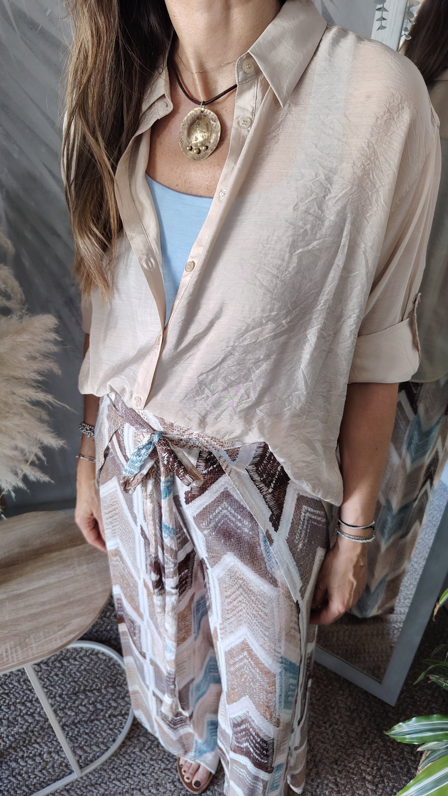 Camicia in viscosa