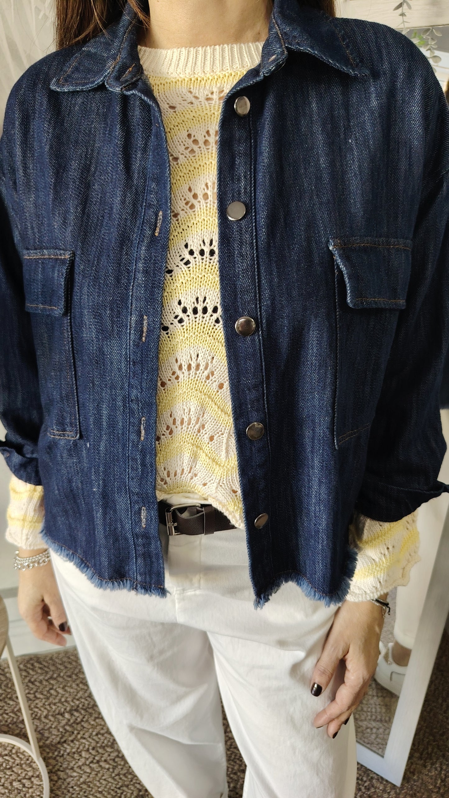 Camicia over denim