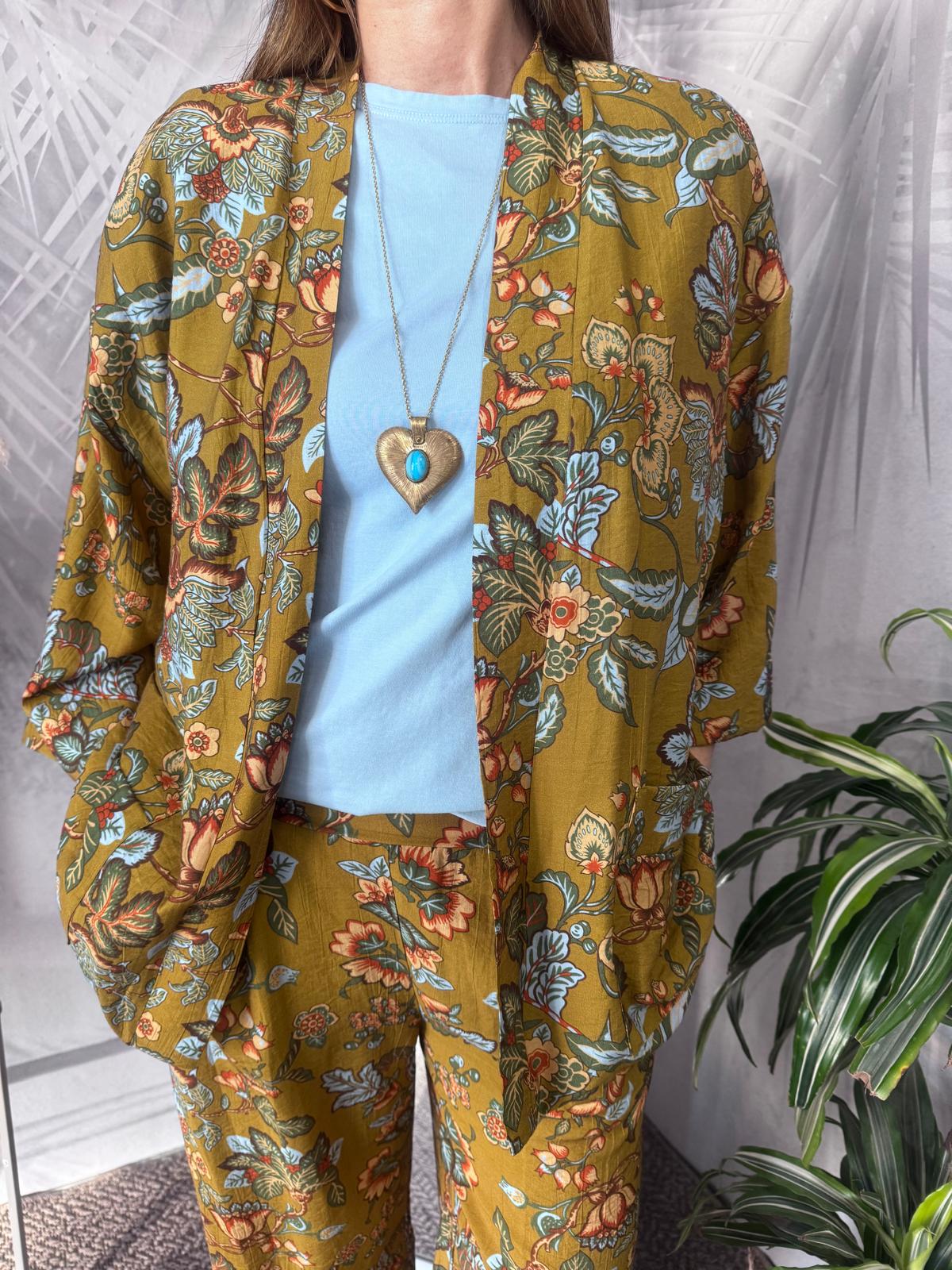 Kimono misto viscosa