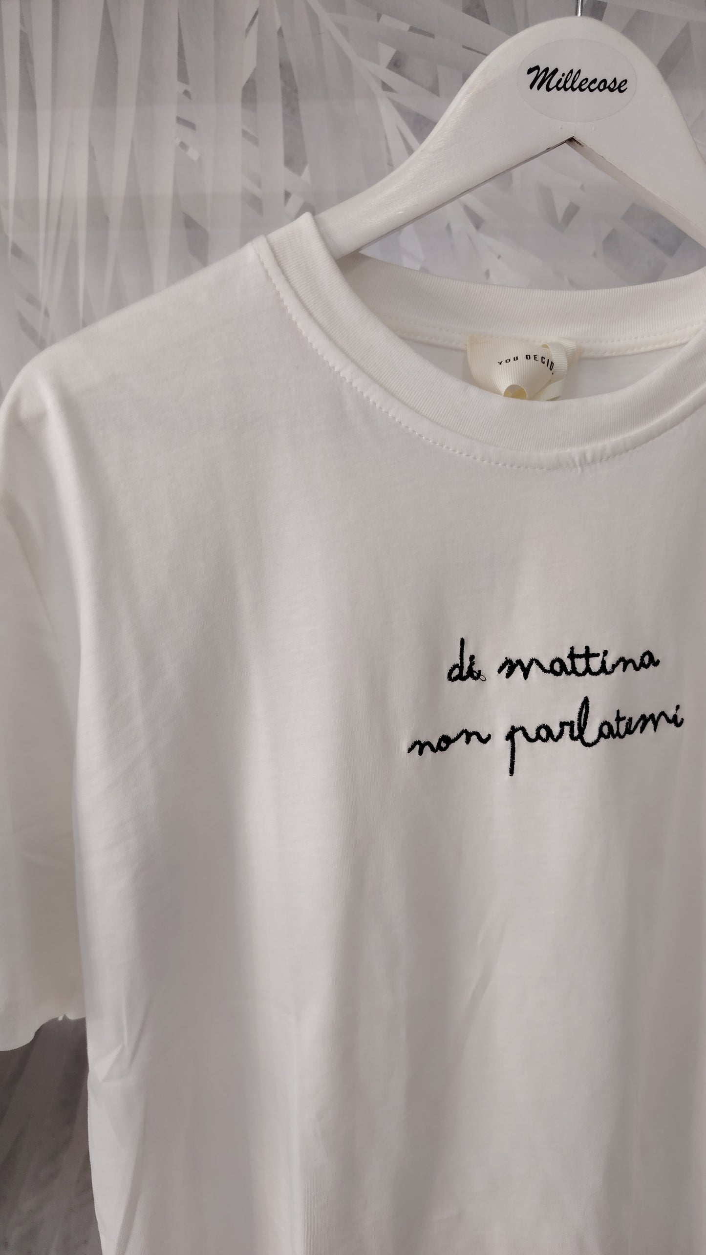 T-shirt DI MATTINA NON PARLATEMI