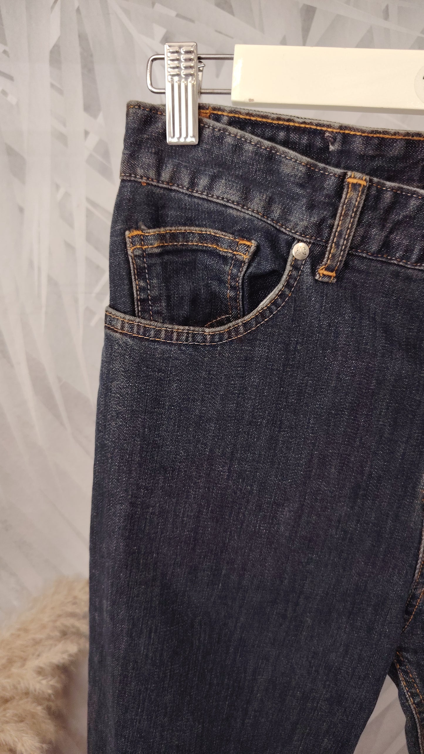 Jeans boyfriend blu scuro