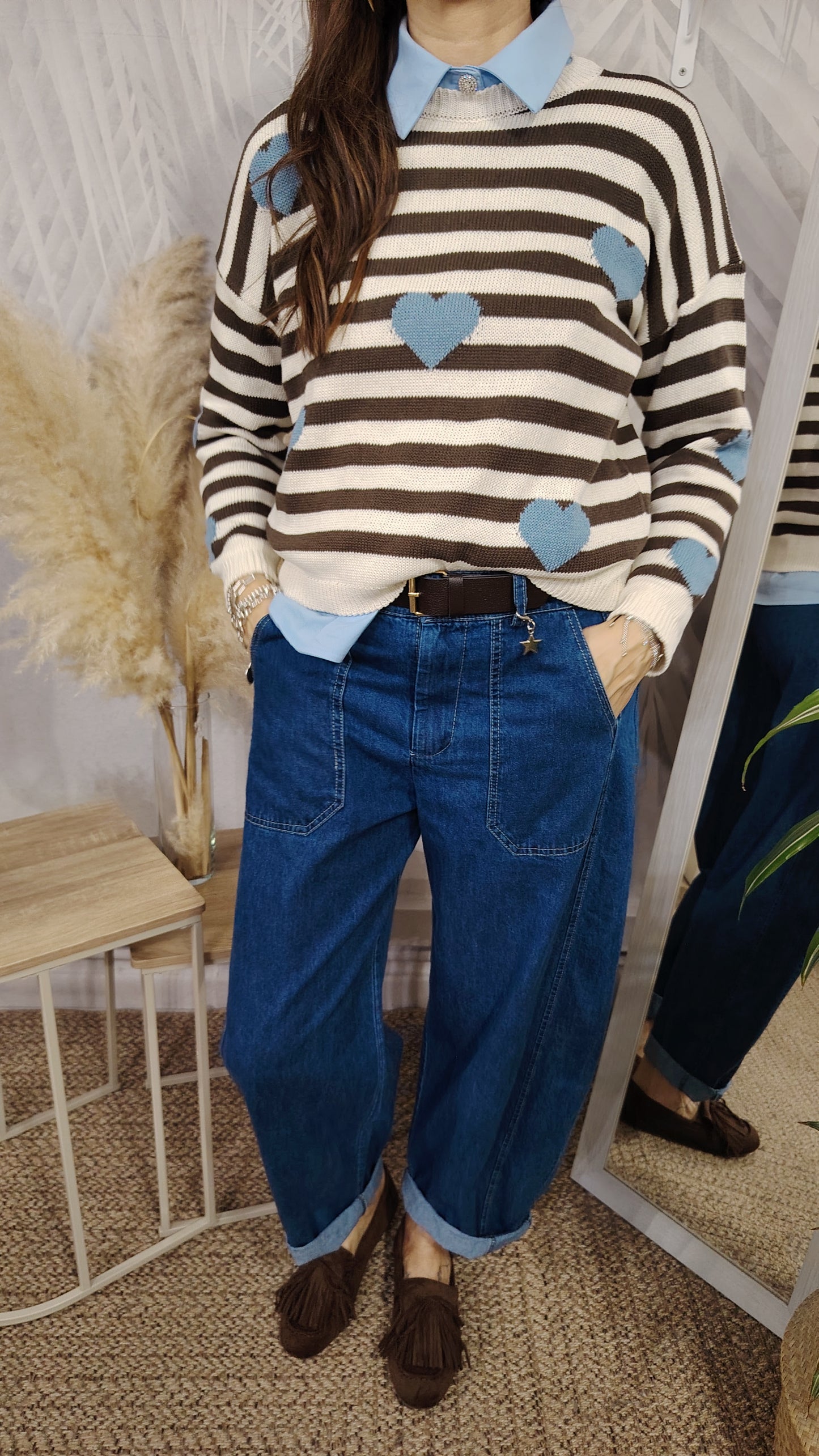Jeans stellina Baloon Stone Wash