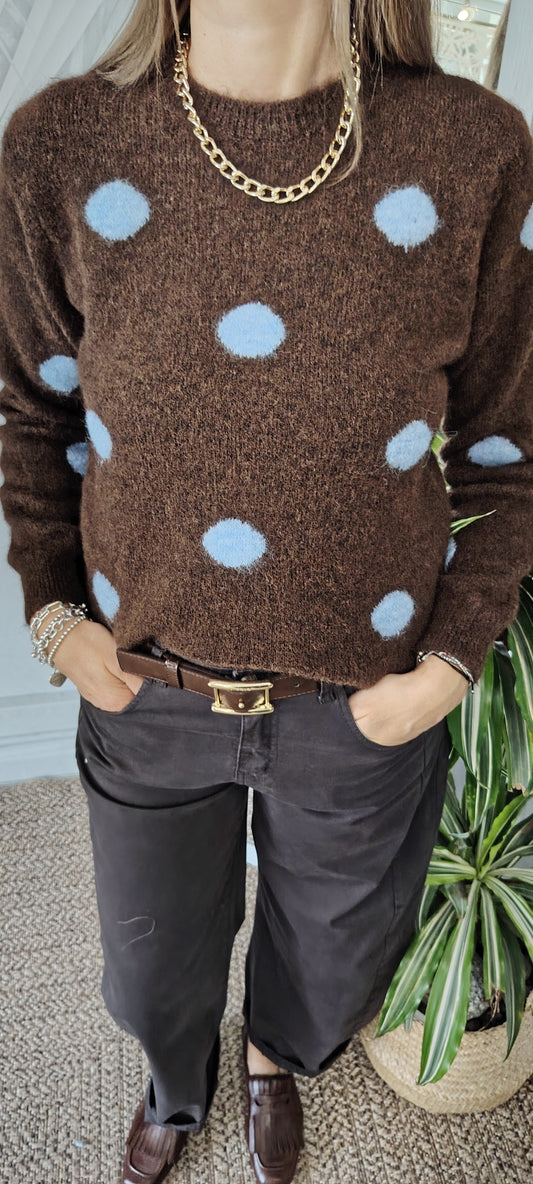 Pull girocollo pois