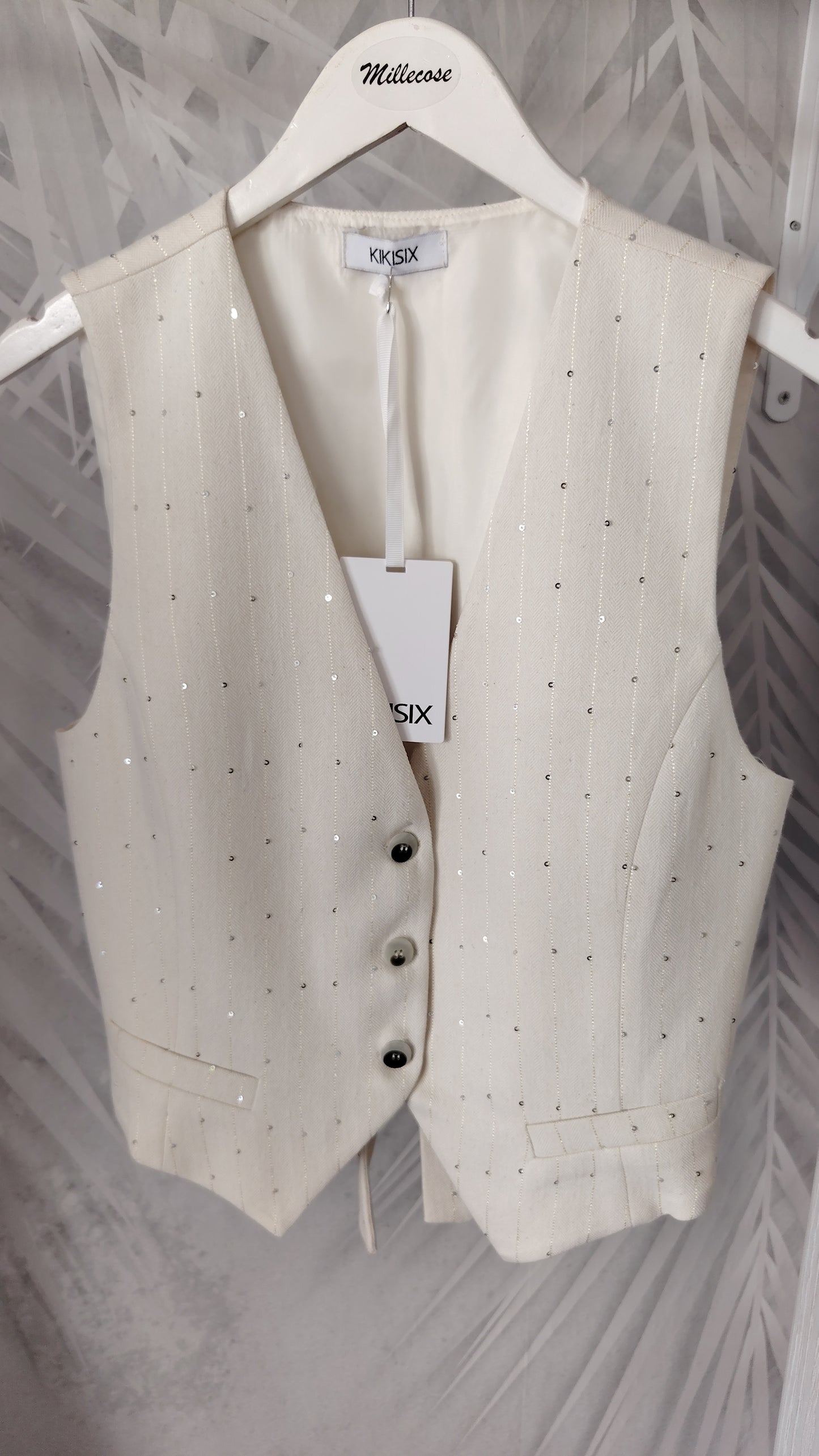 Gilet paiettes