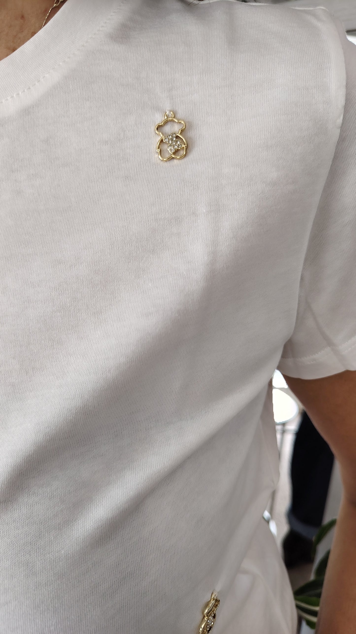 T-shirt orsetti oro