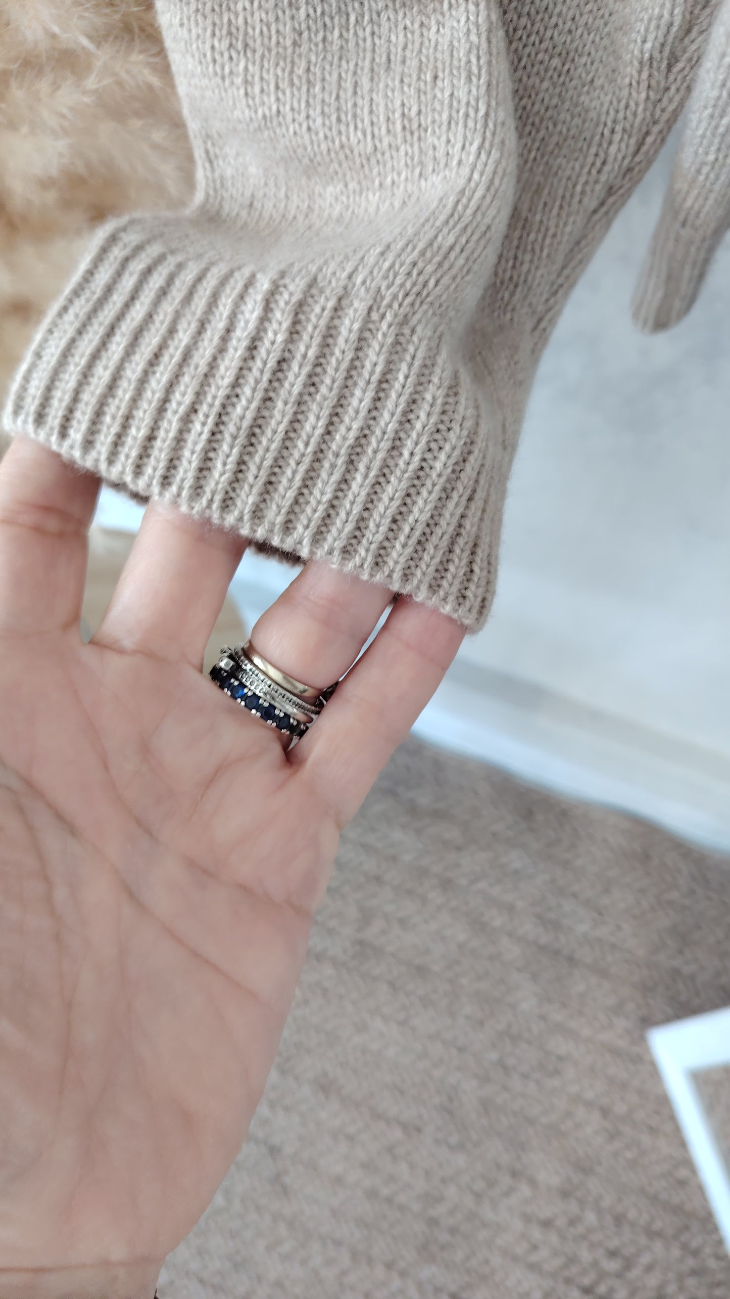 Cardigan misto cachemire