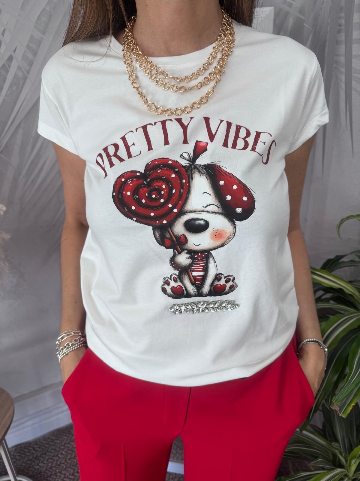 T-shirt Vicolo Pretty Vibes