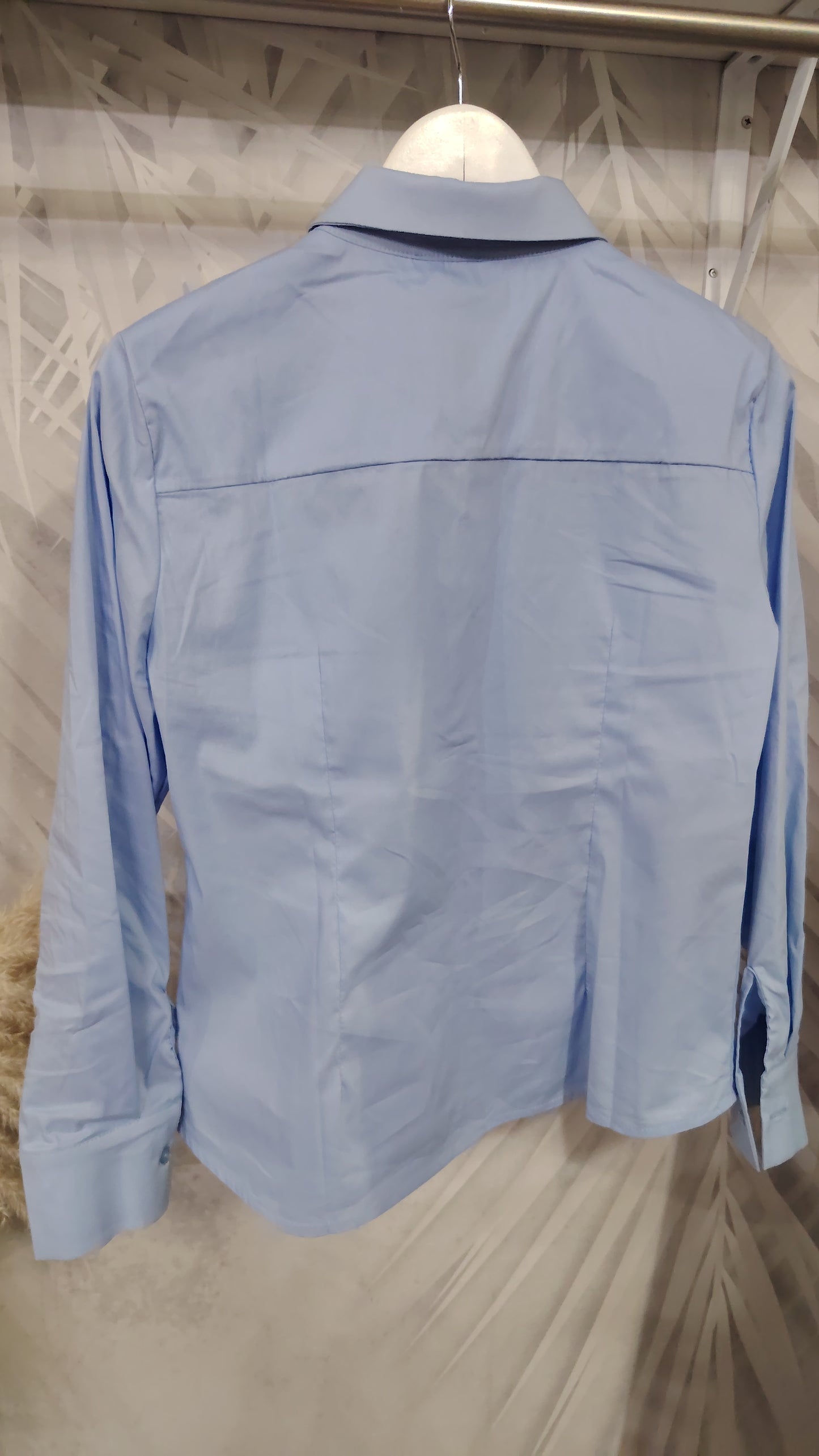Camicia bottone gioiello