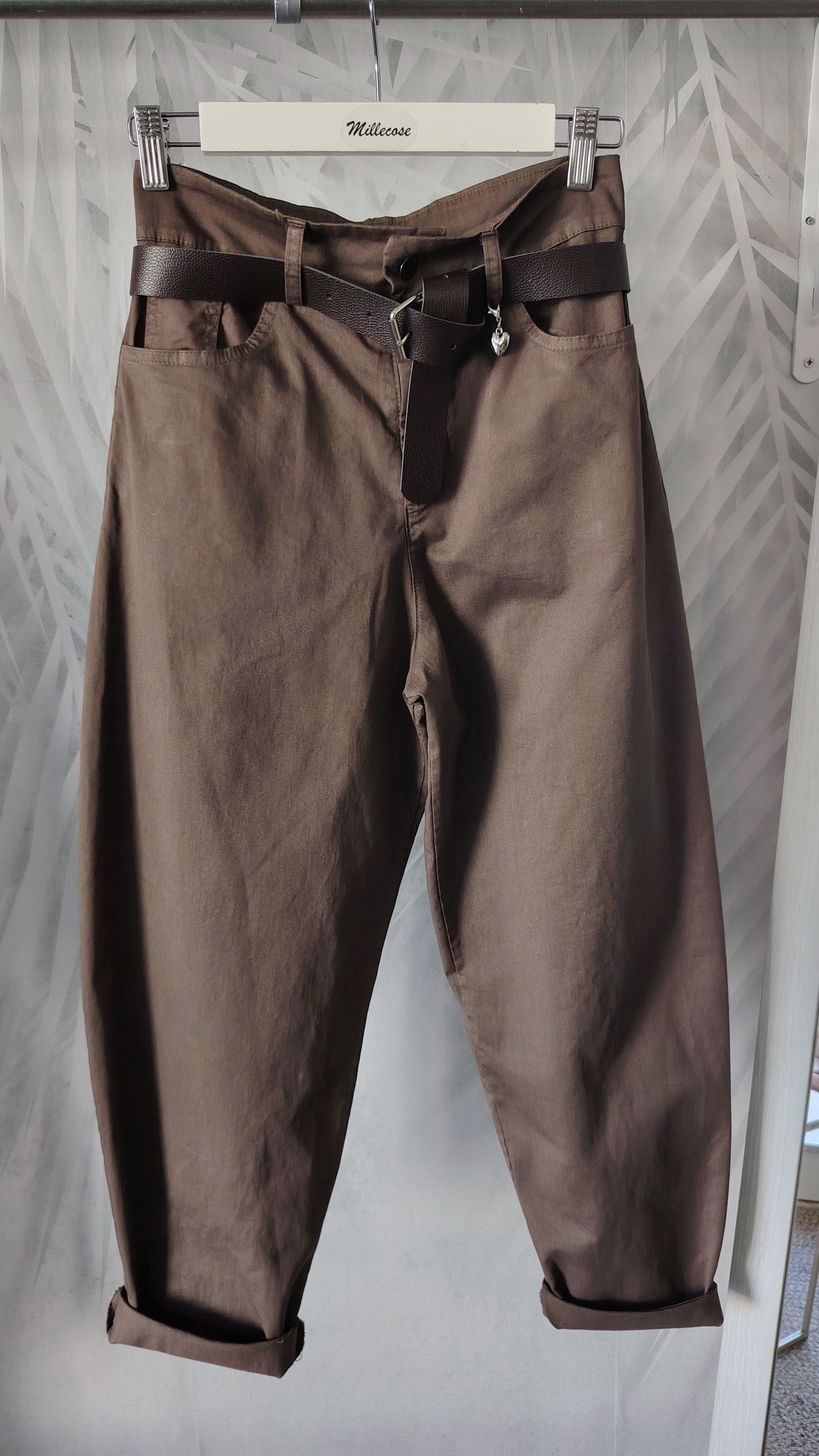 Pantalone baloon cotone