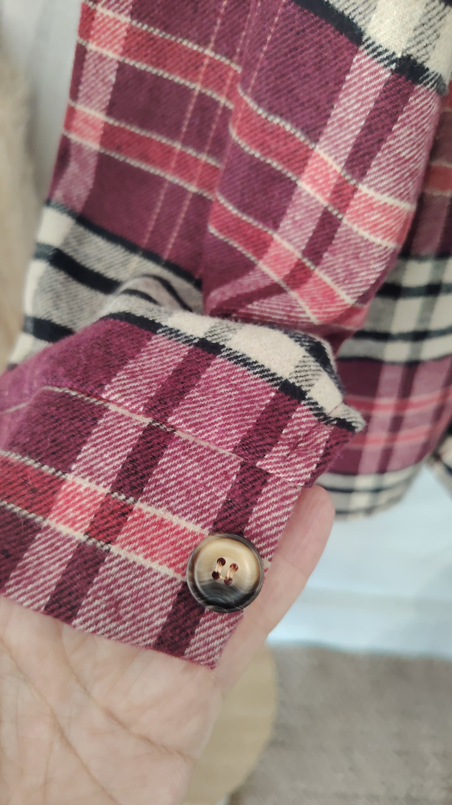 Camicia check flanella