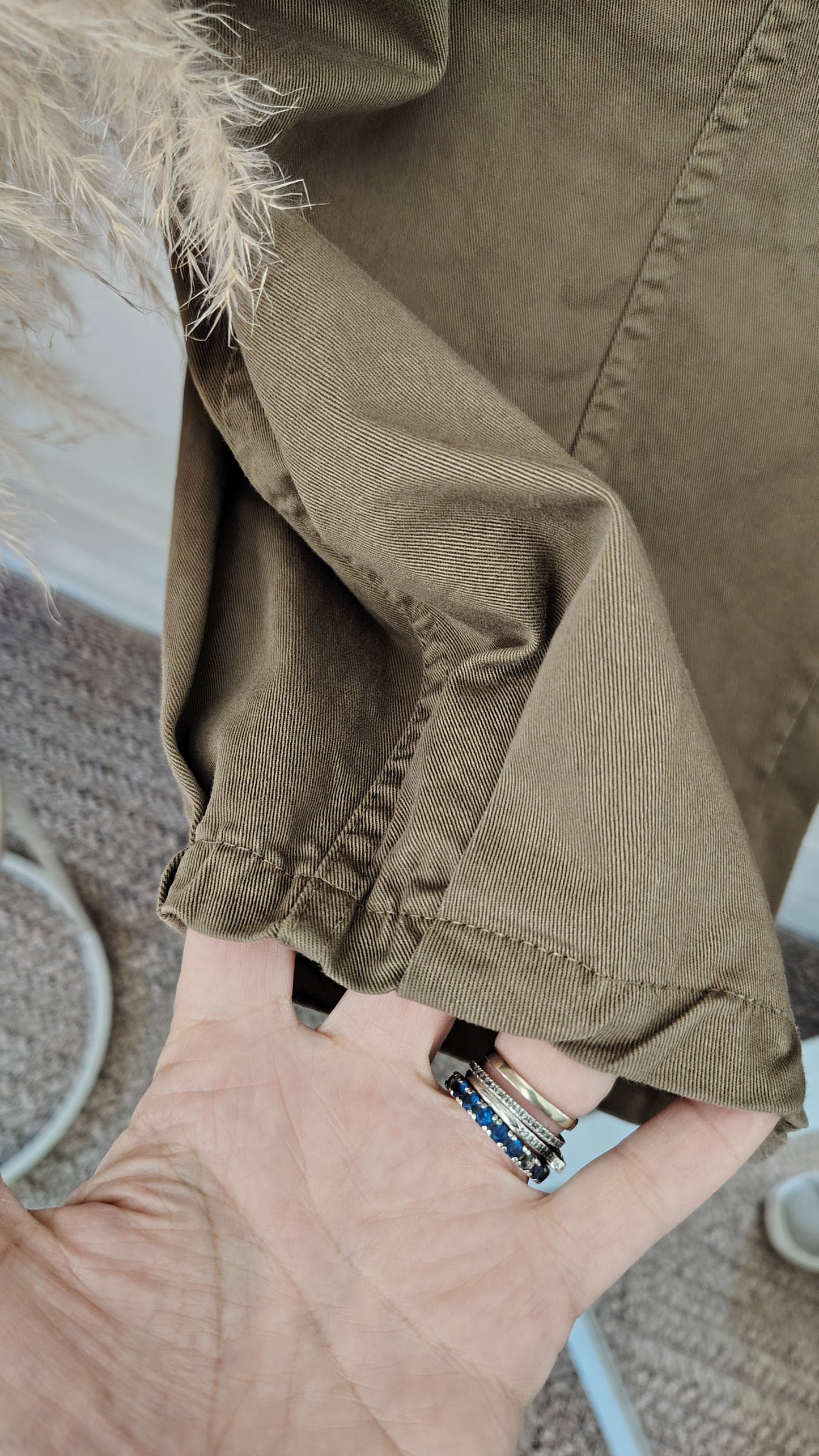 Pantalone ovetto con piega