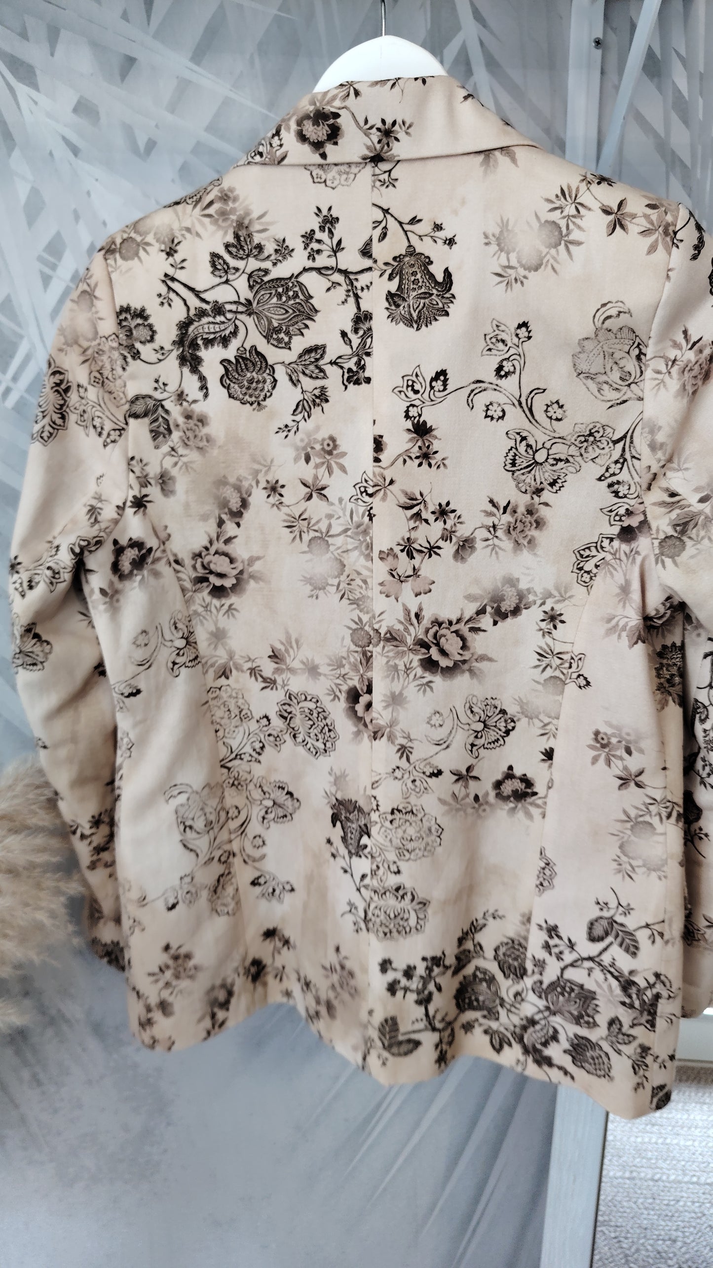 Giacca fantasia floreale