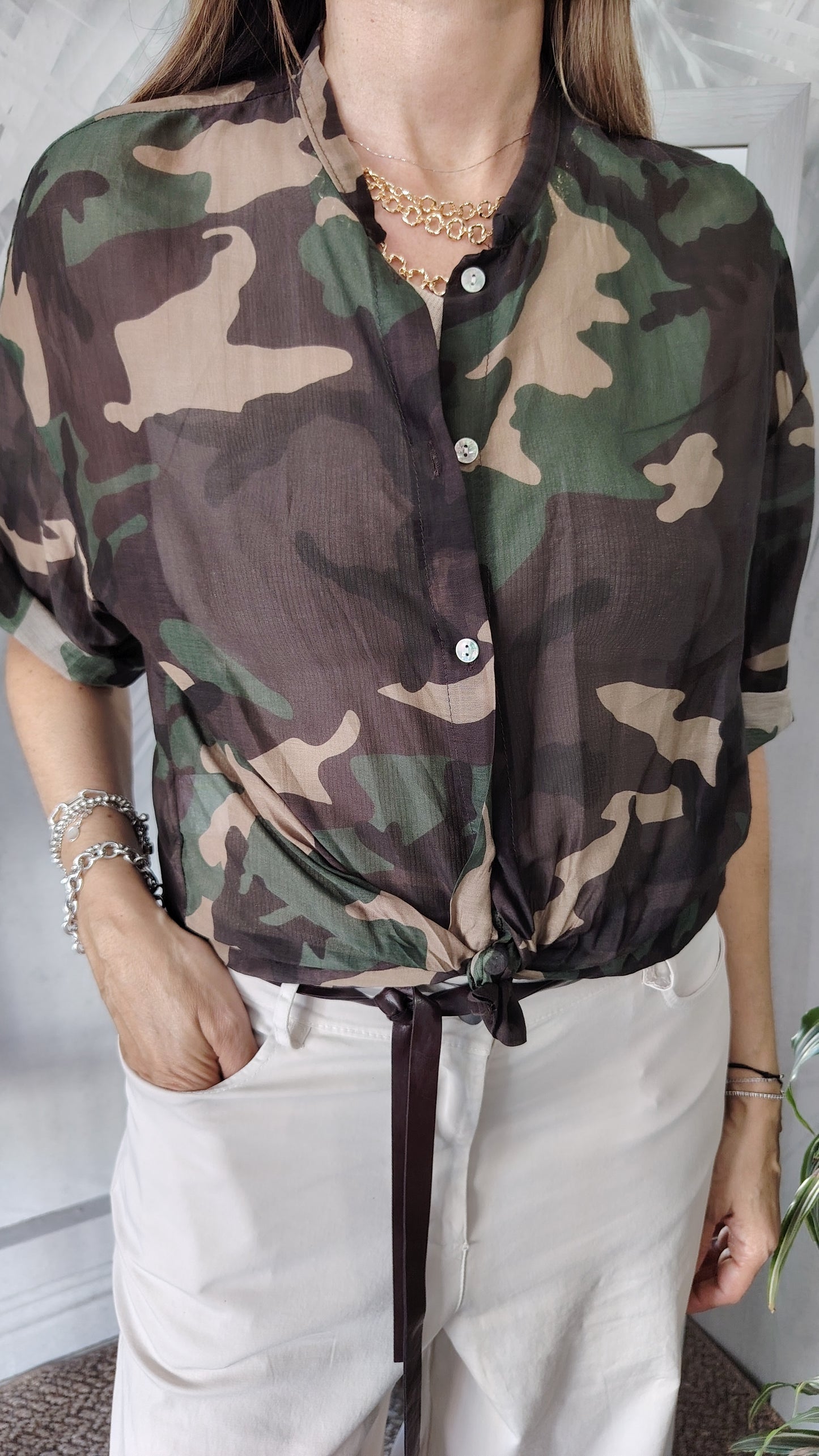 Camicia camouflage