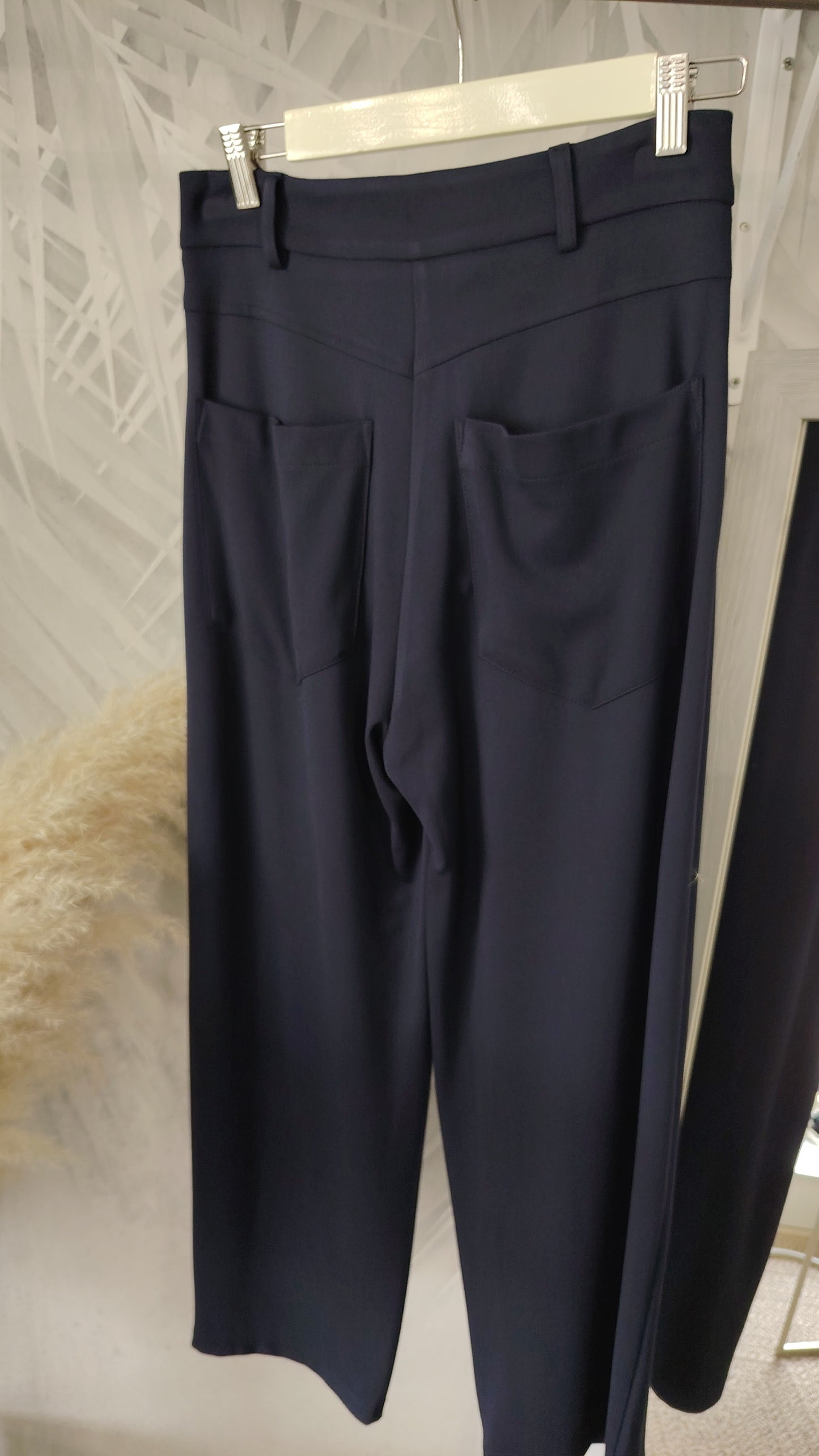 Pantalone morbido punto Milano leggero